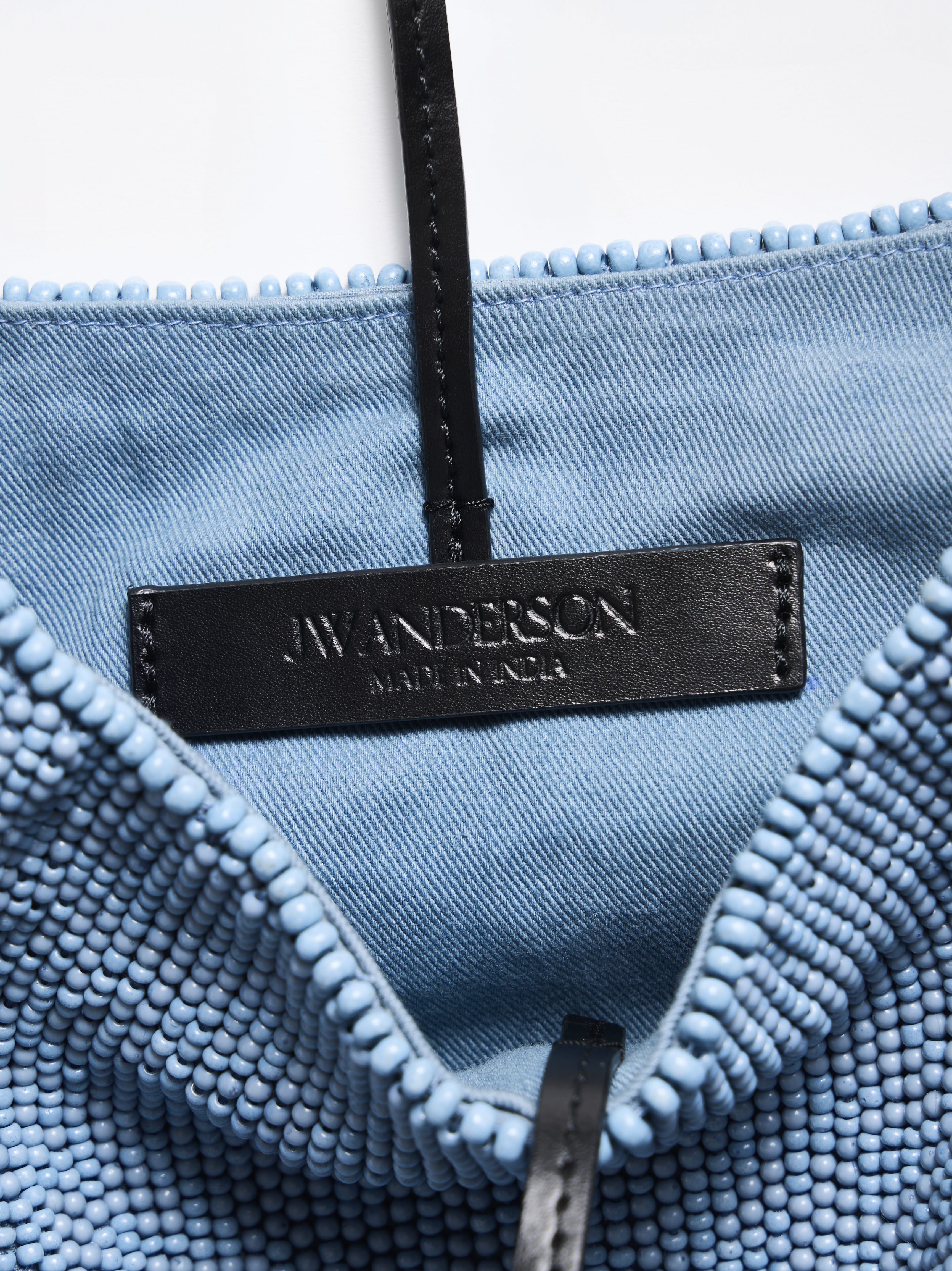 J.W.Anderson Bags Small Beaded Bulb Bag Tasche Blau