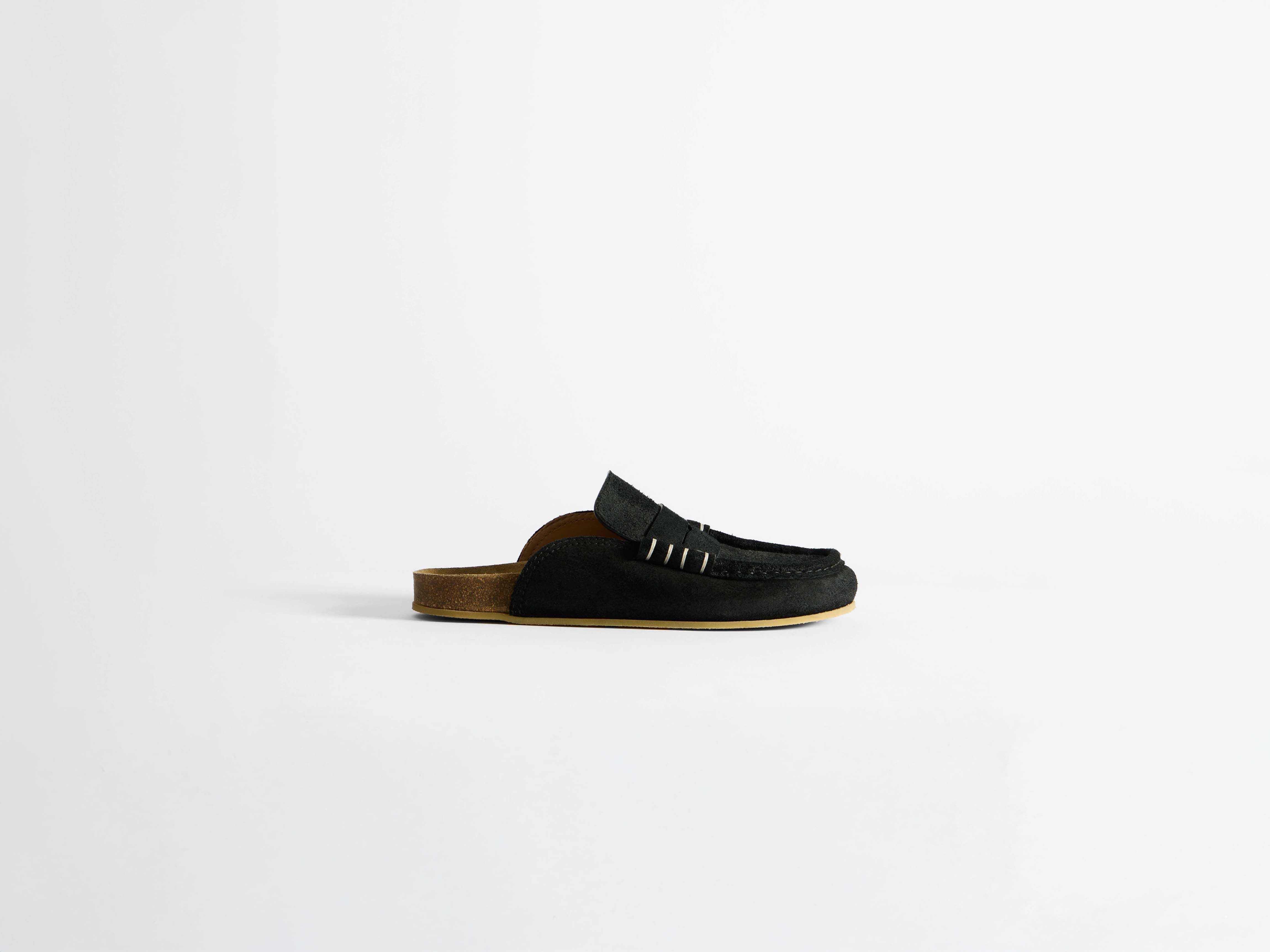 J.W.Anderson Stitch Loafer Schwarz Kalbsleder