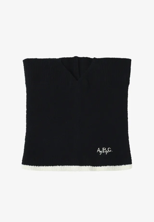 A.P.C. Golf Halstuch Schal Weiß TU