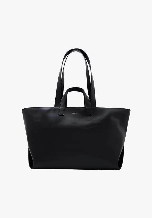 A.P.C. Tasche Drummer Glattleder Schultertasche 53cm