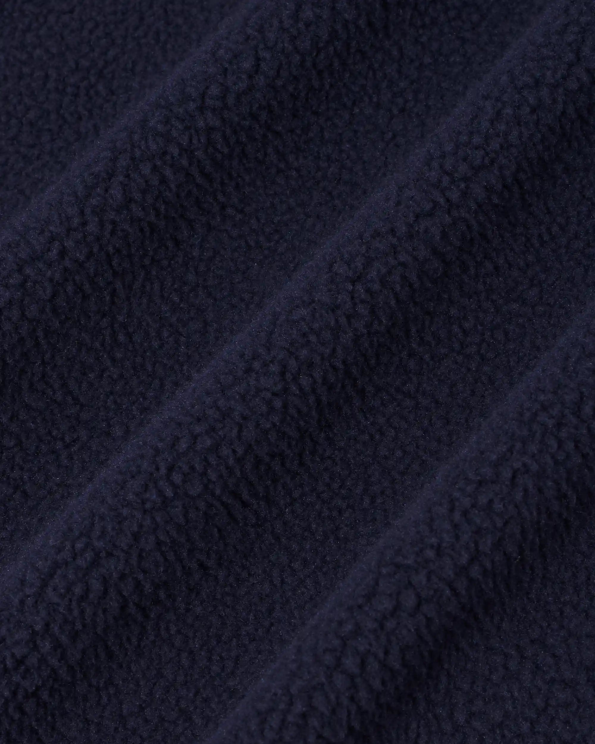 Drôle De Monsieur Slogan Sherpa Pants Jogginghose Navy Fleece