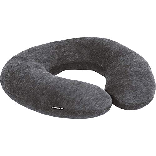 DOOKY Travel Dark Grey Nackenkissen Memory Foam
