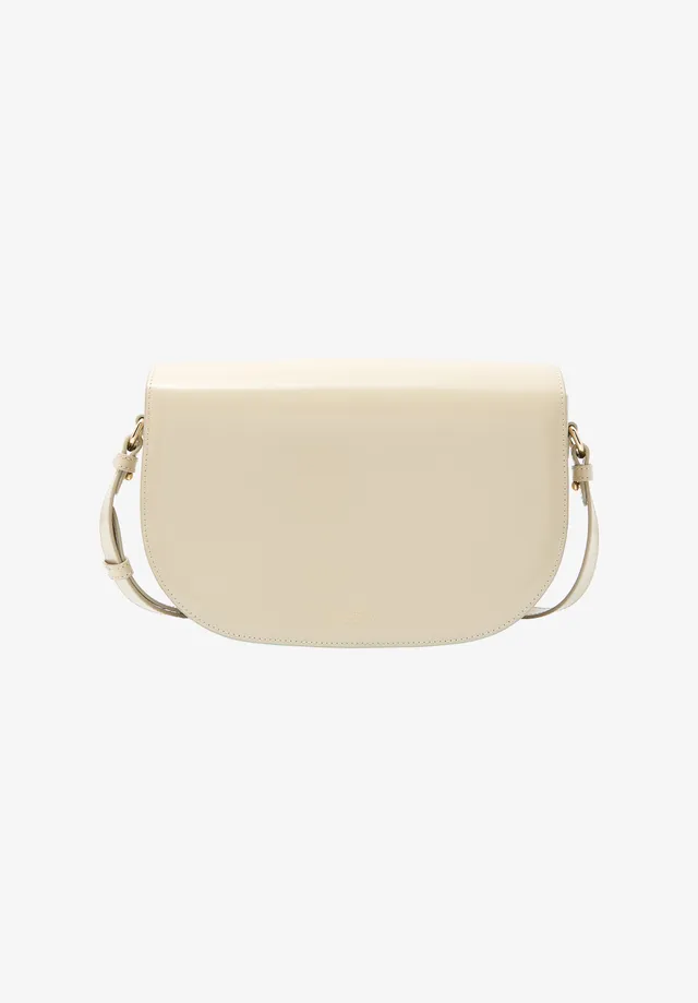 A.P.C. Le B-Side Tasche Leder weiß TU