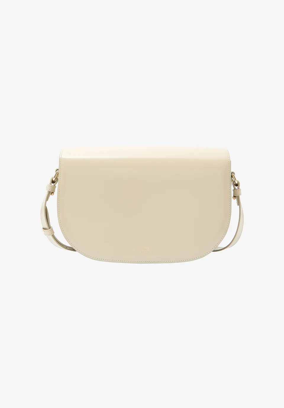 A.P.C. Le B-Side Tasche Leder weiß TU