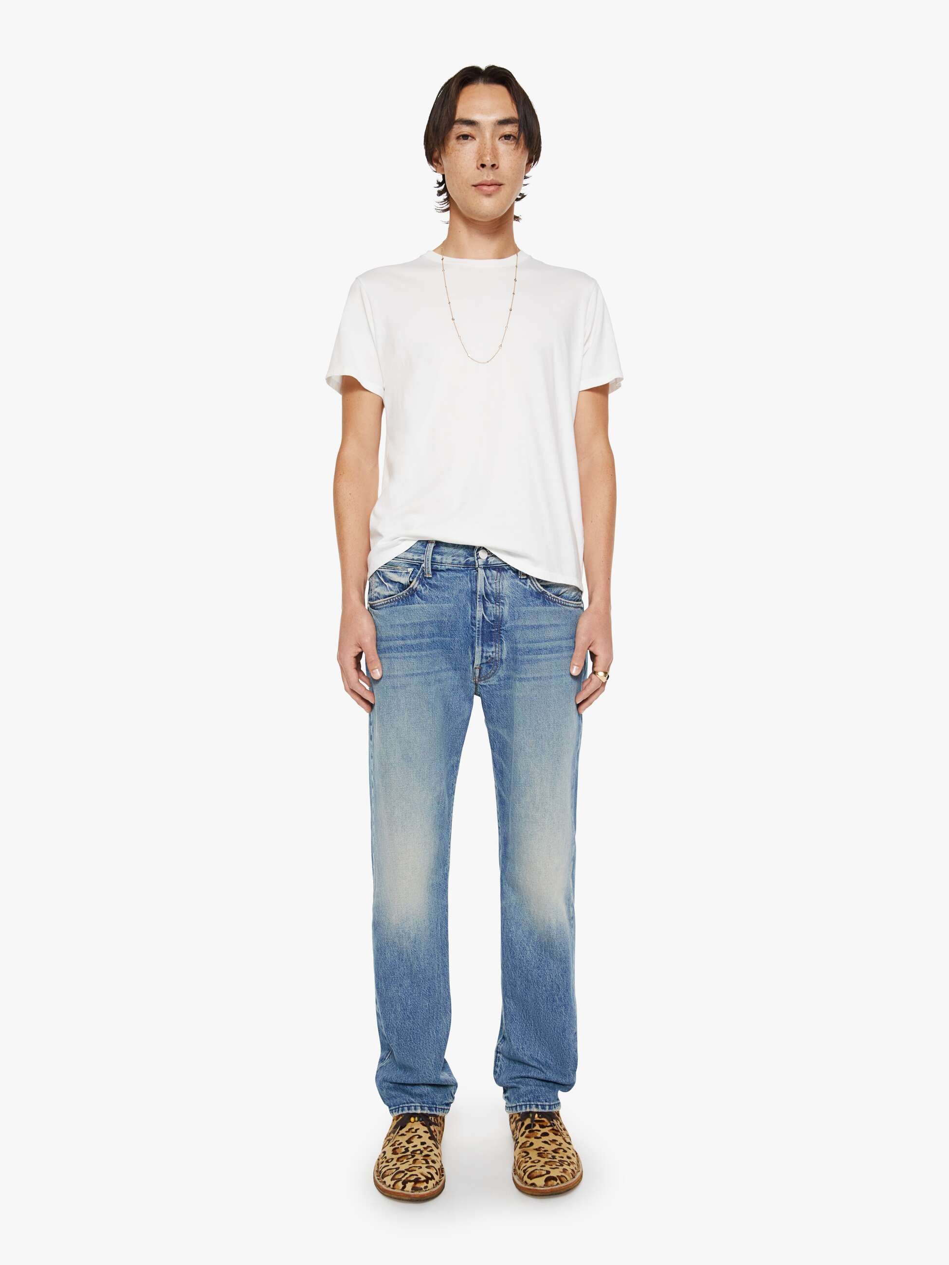 Mother The Ace Herrenjeans Got A Light Straight Rigid