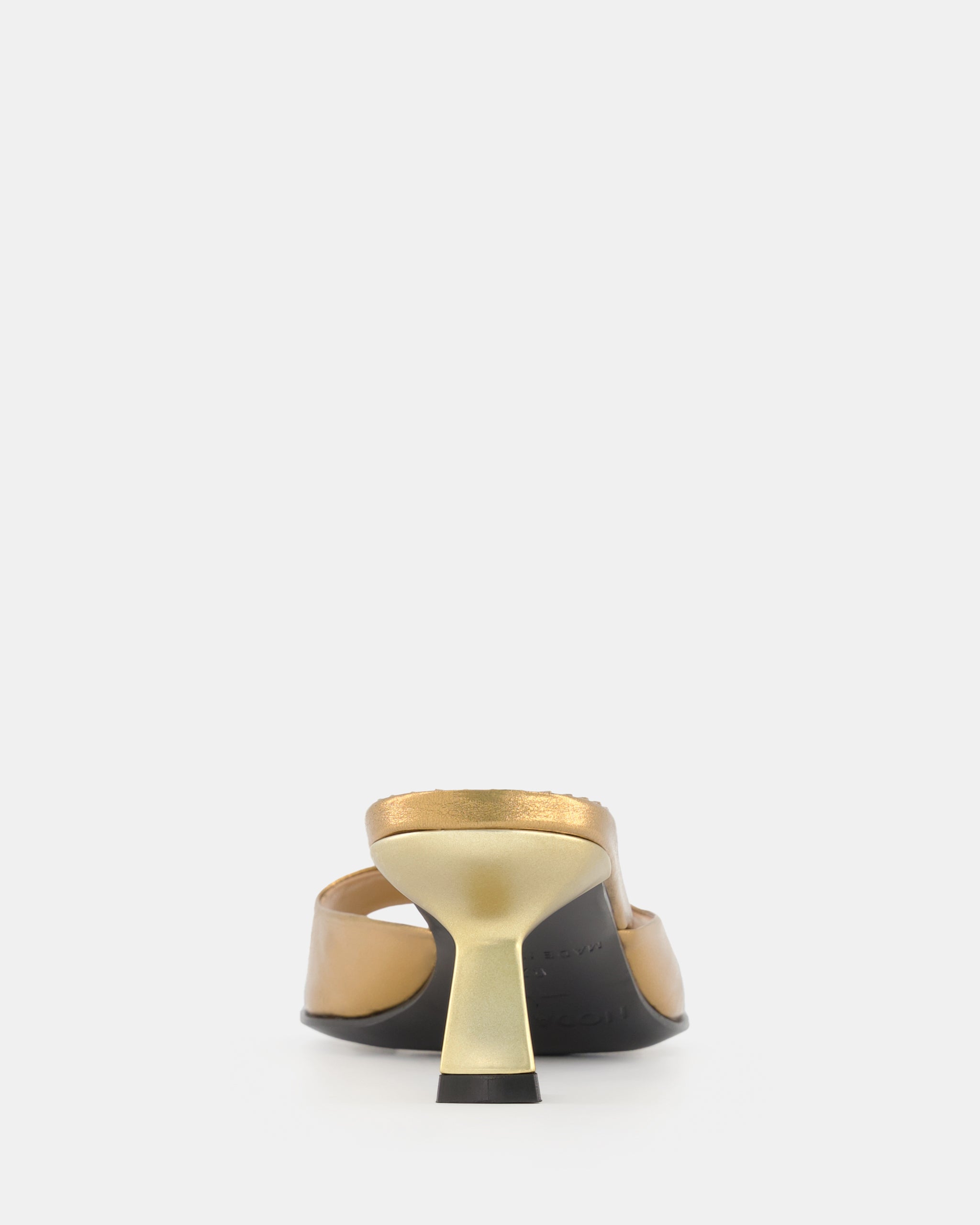 Nodaleto Dona Reese Mules Bronze Crackle 5 cm