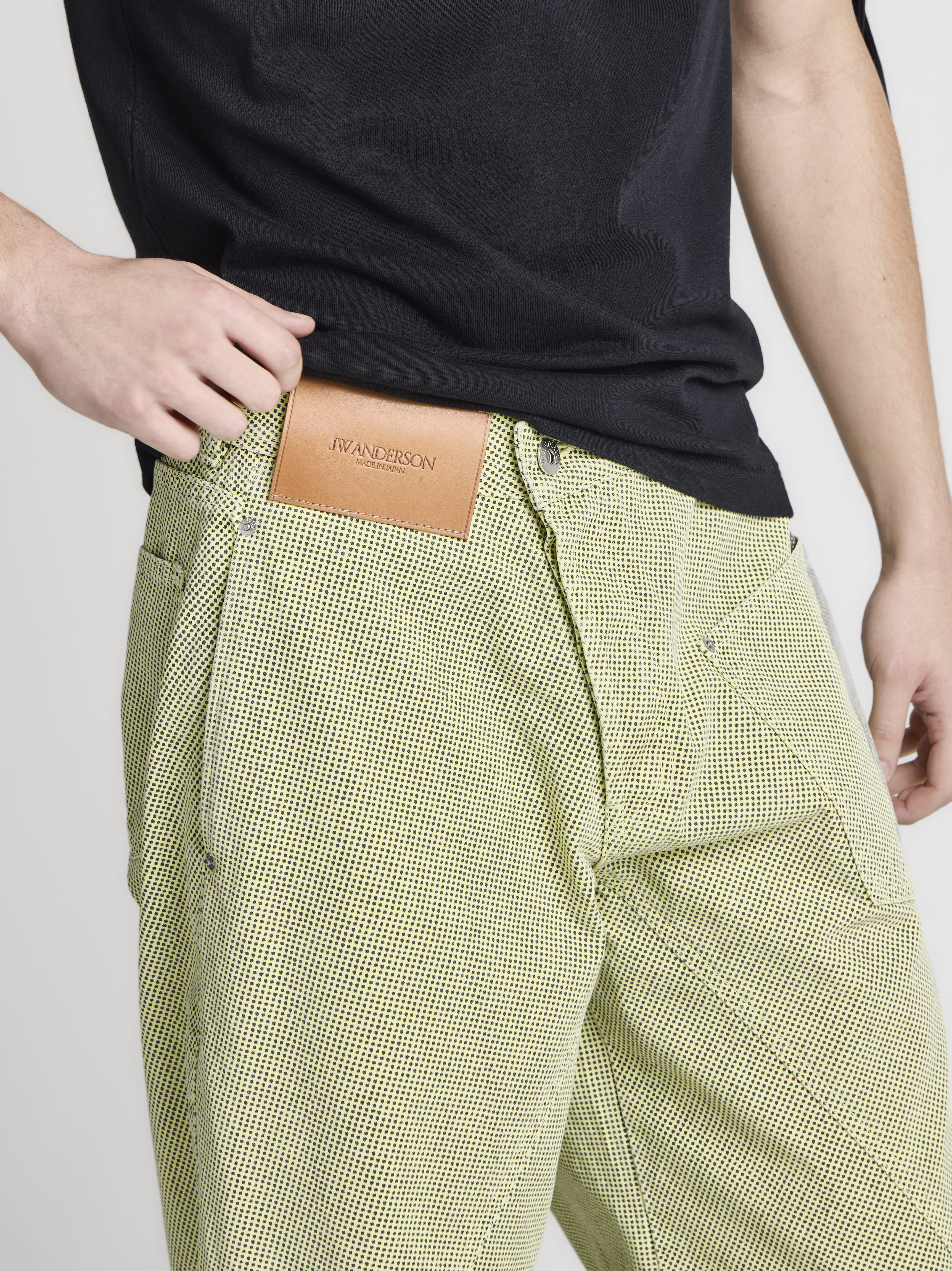 J.W.Anderson Twisted Workwear Jeans Gelb