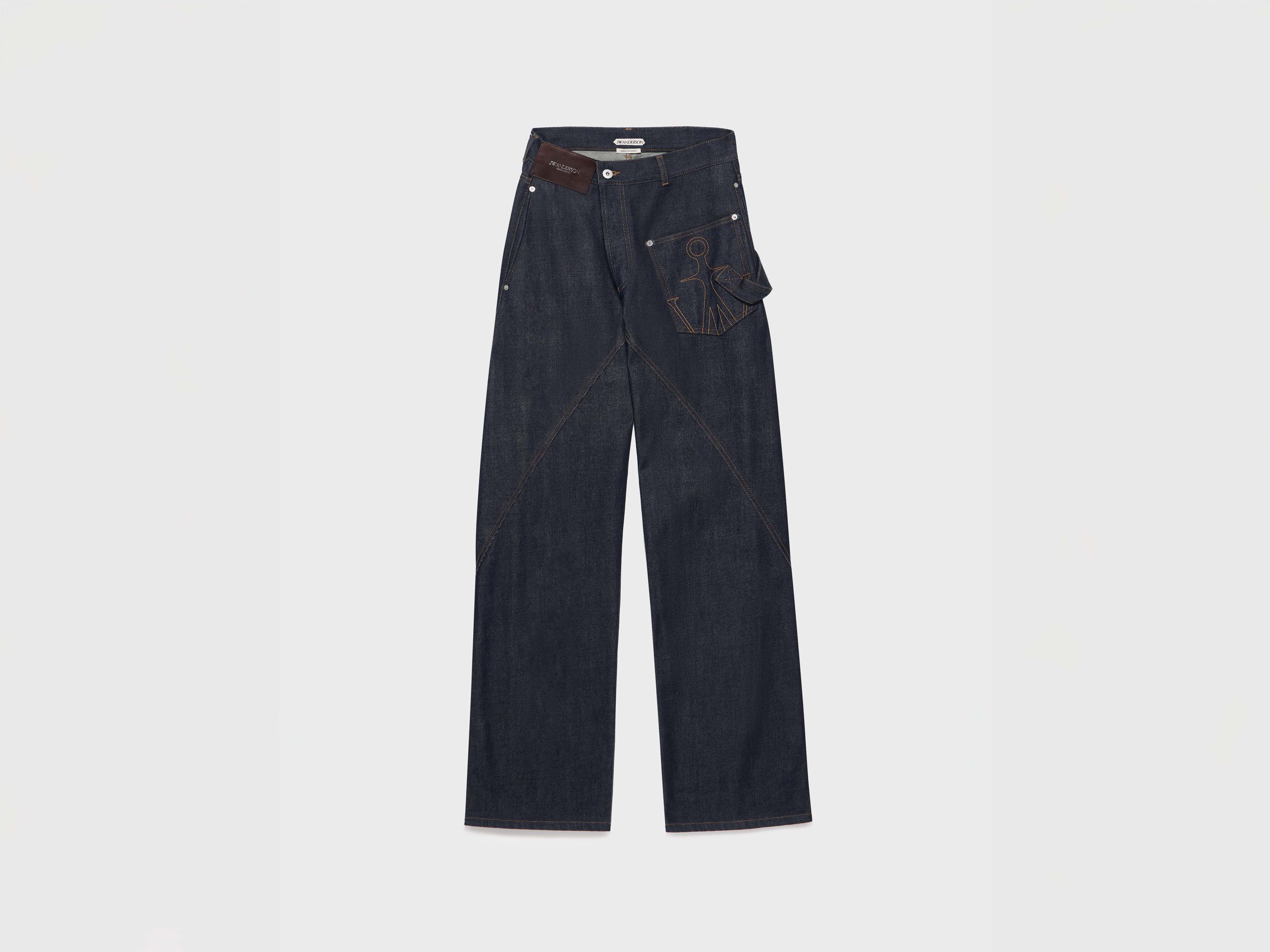 J.W.Anderson Twisted Workwear Jeans Indigo Herren