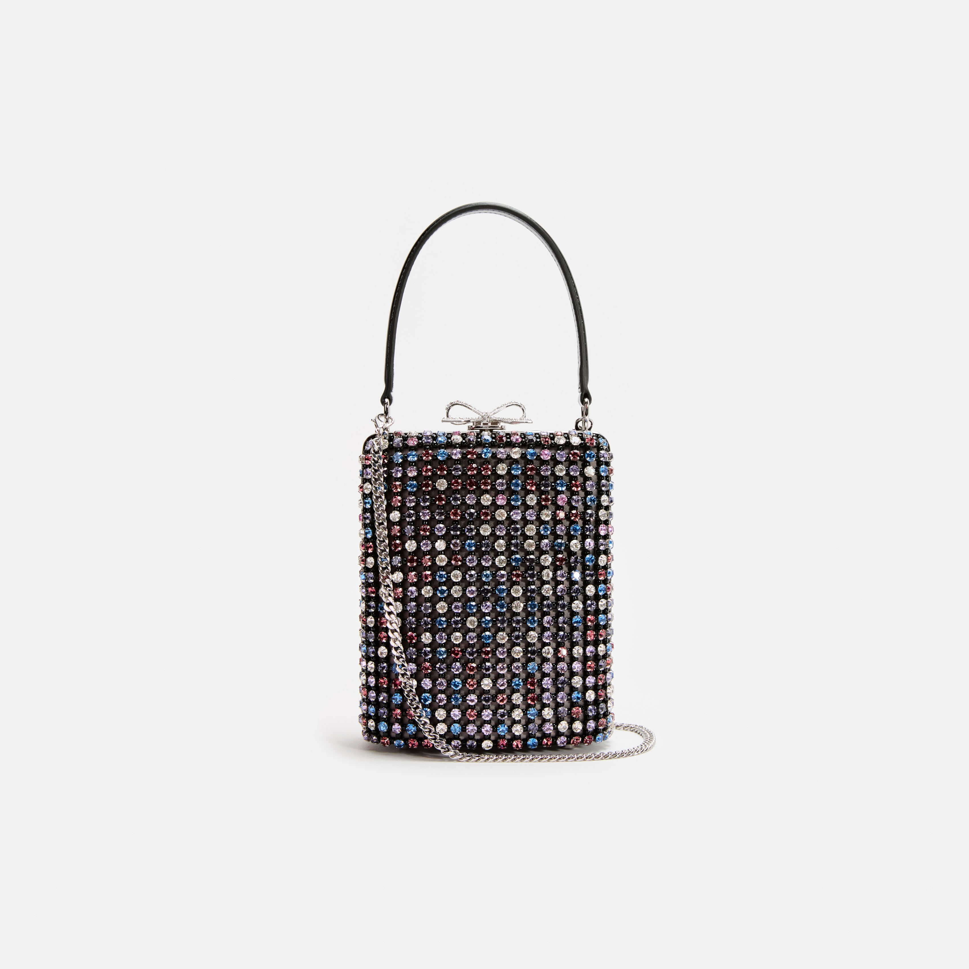 Self Portrait Multi Crystal Mini Tasche Multi