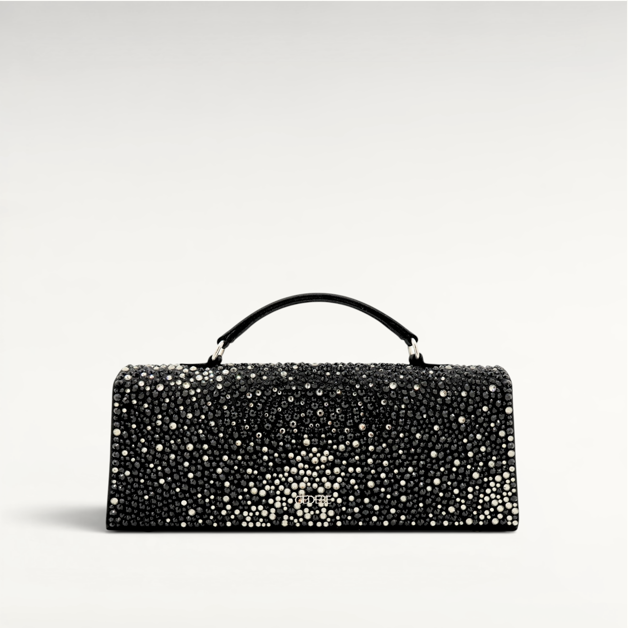 Gedebe Sophie Clutch Kristalle Griff Kette Crossbody