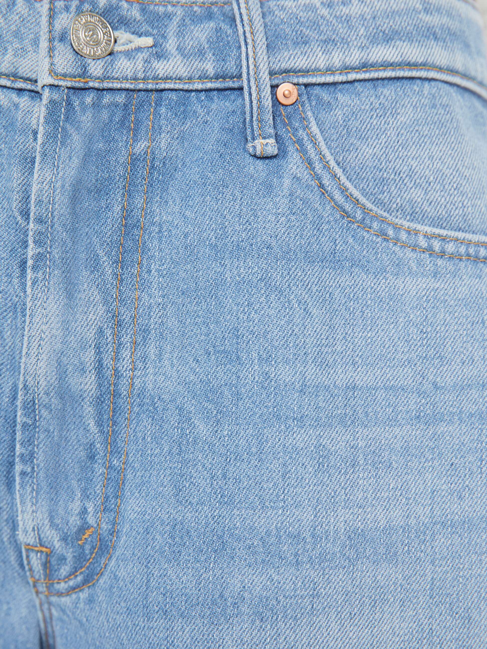 Mother The Undercover Bermuda Short Last Bite Hellblau