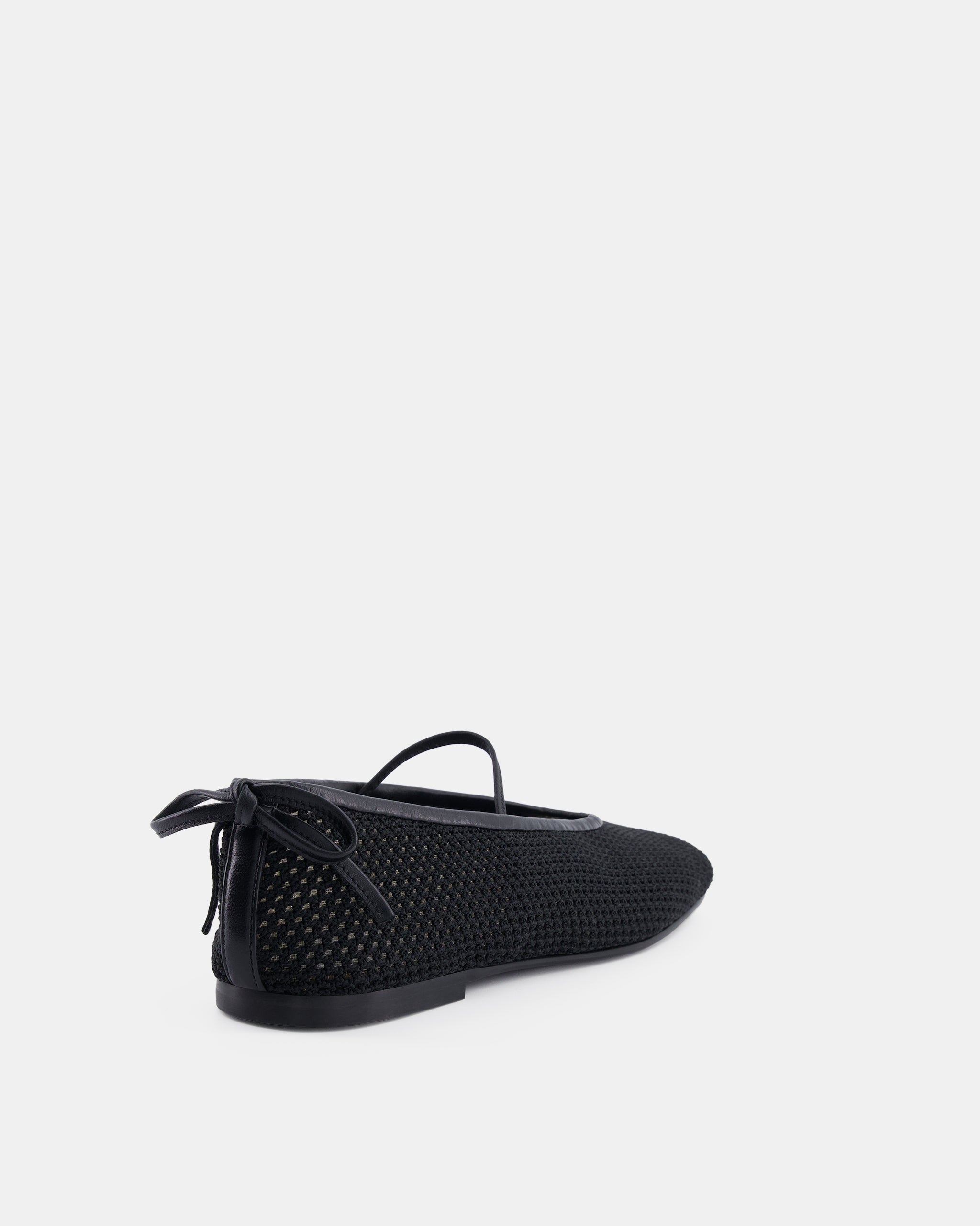 Nodaleto Bulla Node 5 Ballerina Black Crochet flach