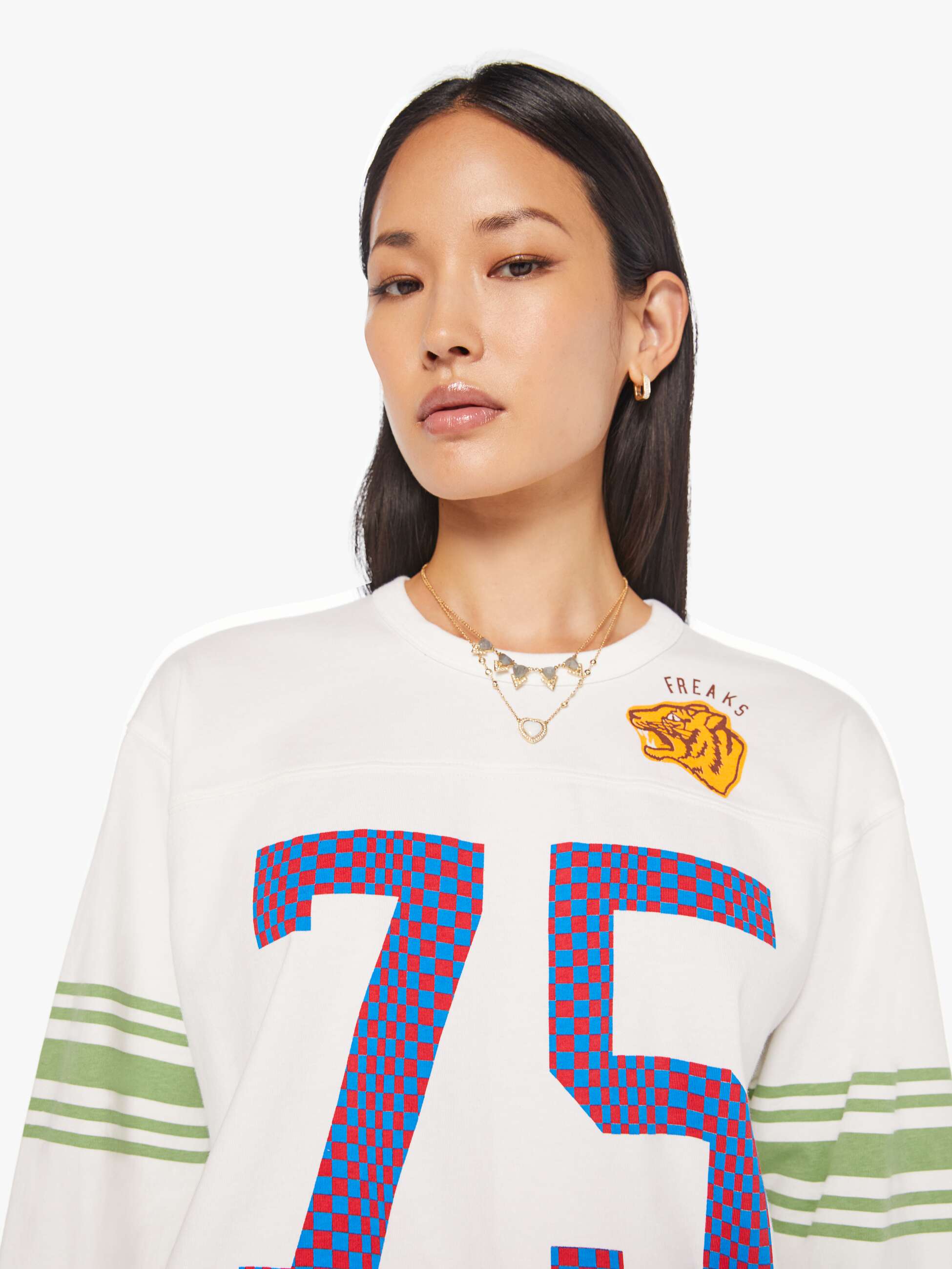 Mother The Player 6124A-865 T-Shirt Freaks Baumwolle