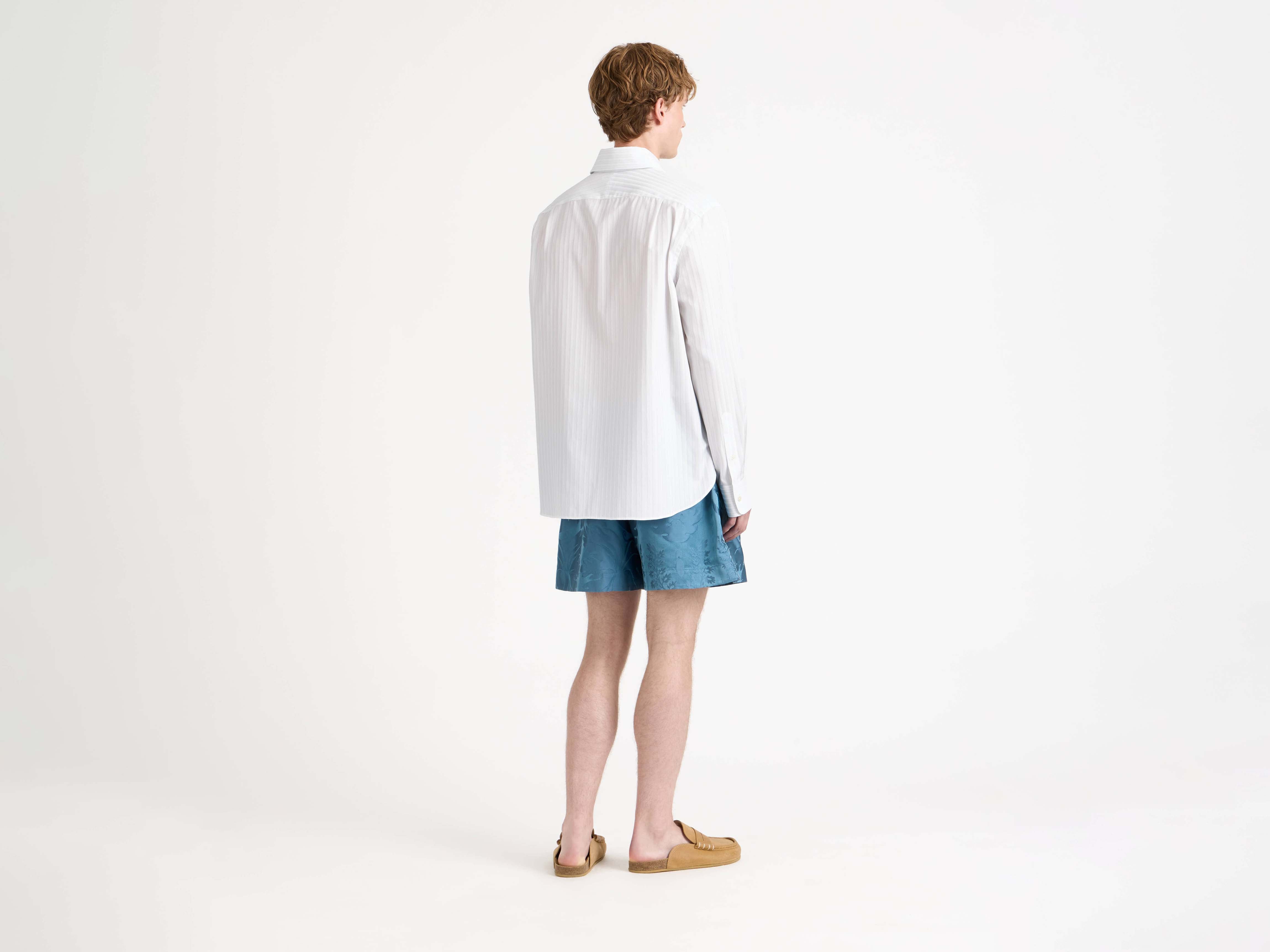 J.W.Anderson Classic Hemd Herren white blue Popeline