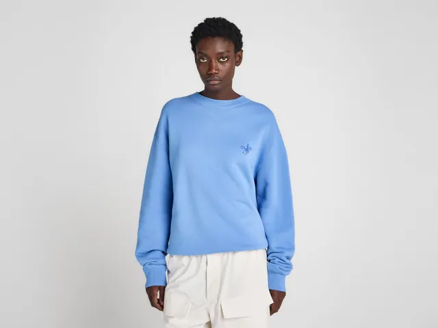 J.W.Anderson Ribbon Anchor Sweatshirt Washed Blue