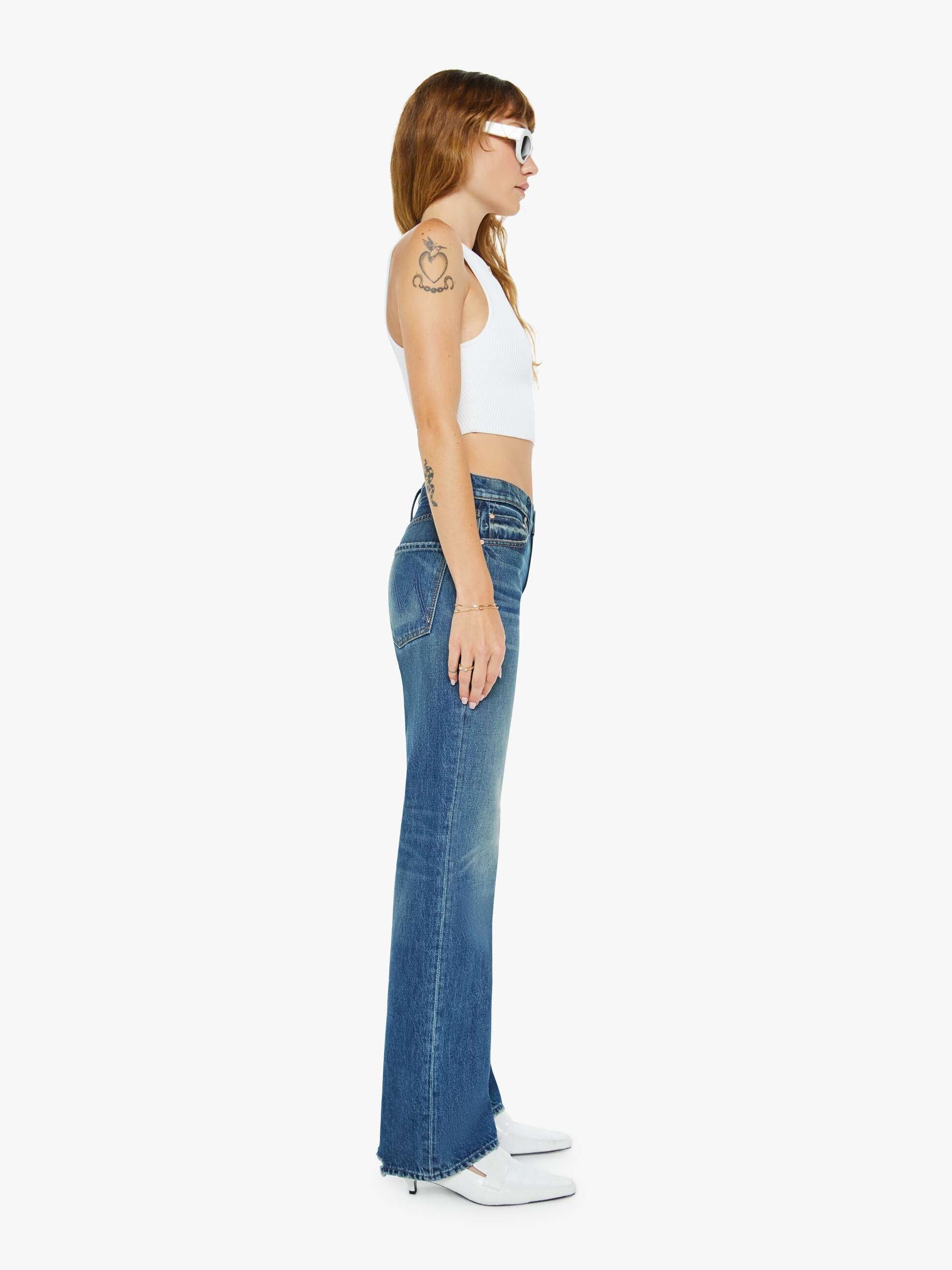 Mother Denim The Reifler Jeans After Midnight Blau