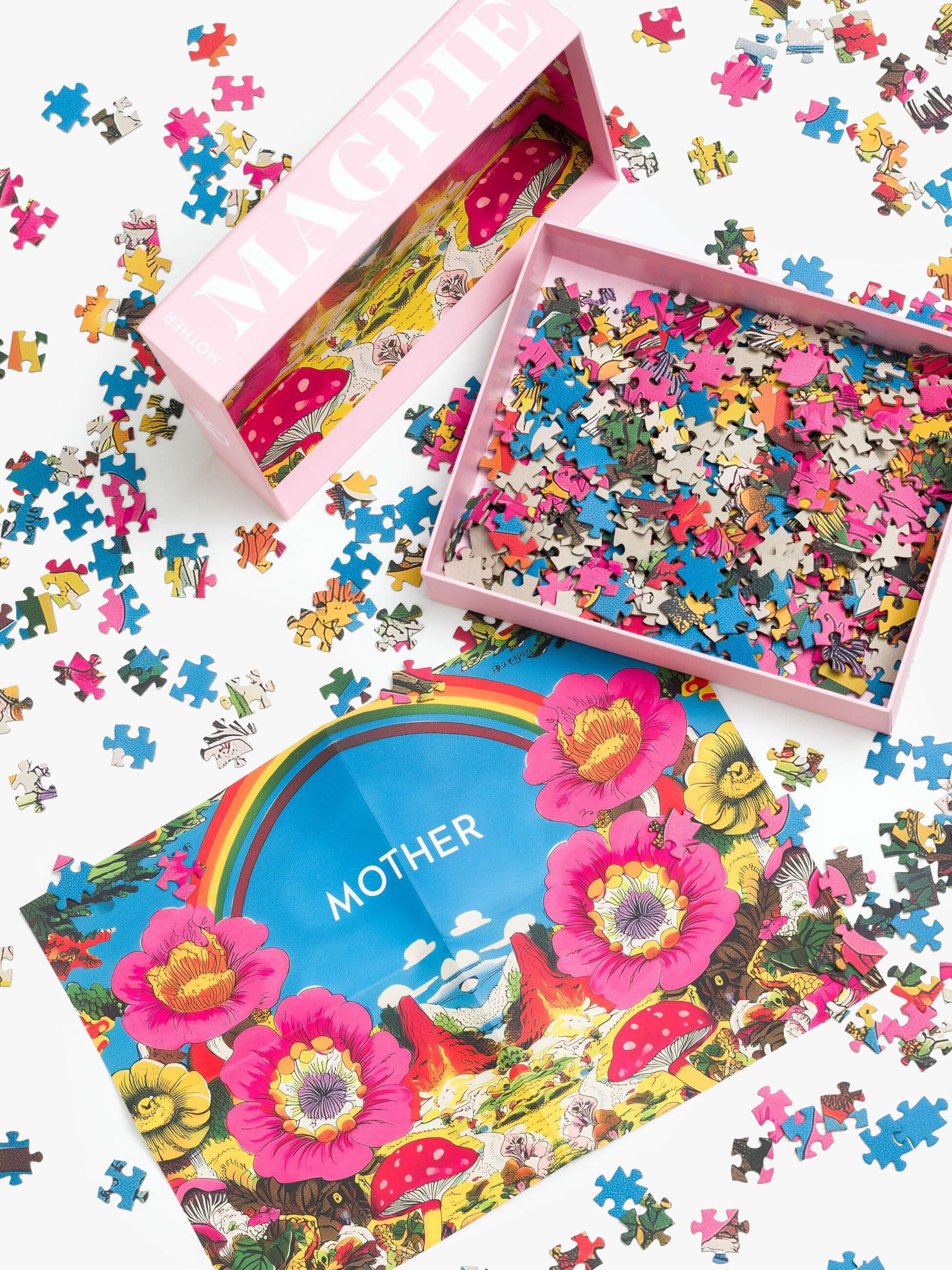Mother The Magpie Puzzle 1000 Teile Magpie