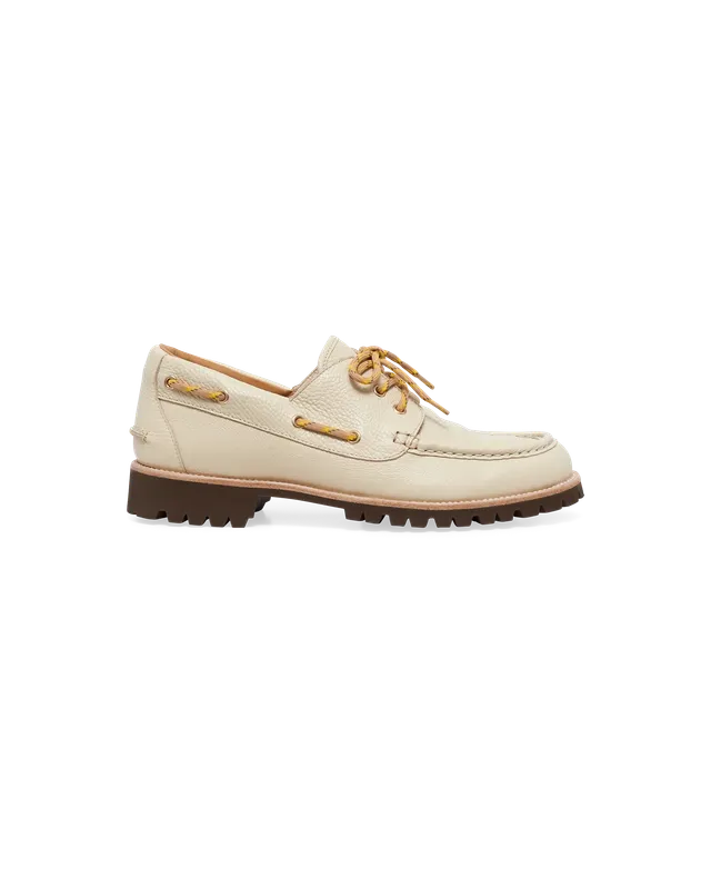 Drôle De Monsieur Chaussure Bateau K-AC140 Bootsschuh Weiß 43