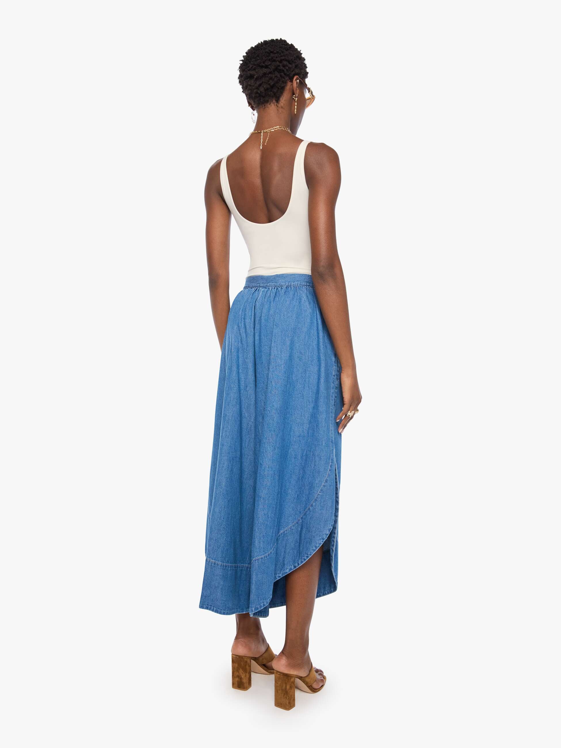 Mother The Bubble Magic Lamp Jeans Rattle Me This Blau