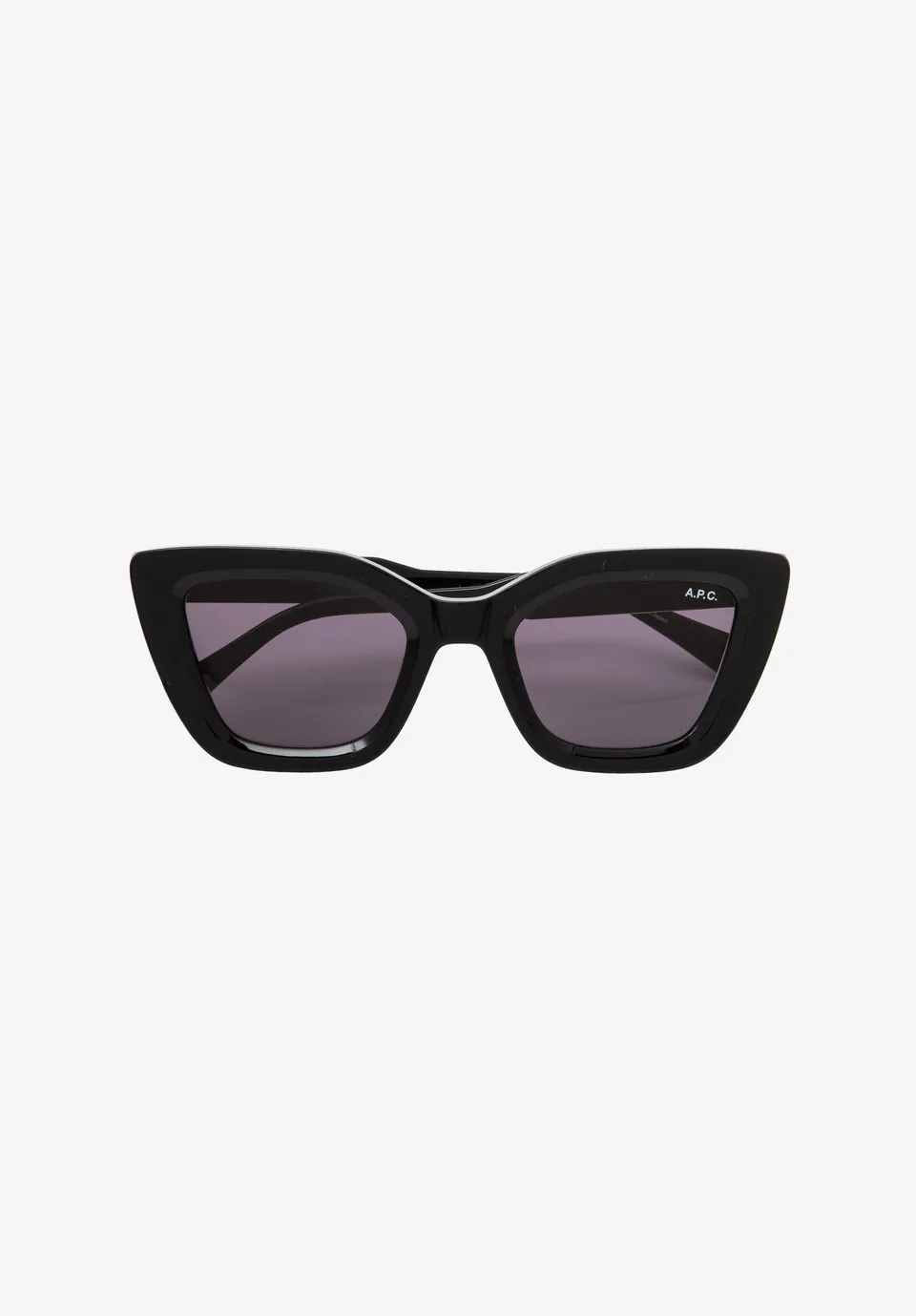 A.P.C. Les Papillons Sonnenbrille Schwarz TU