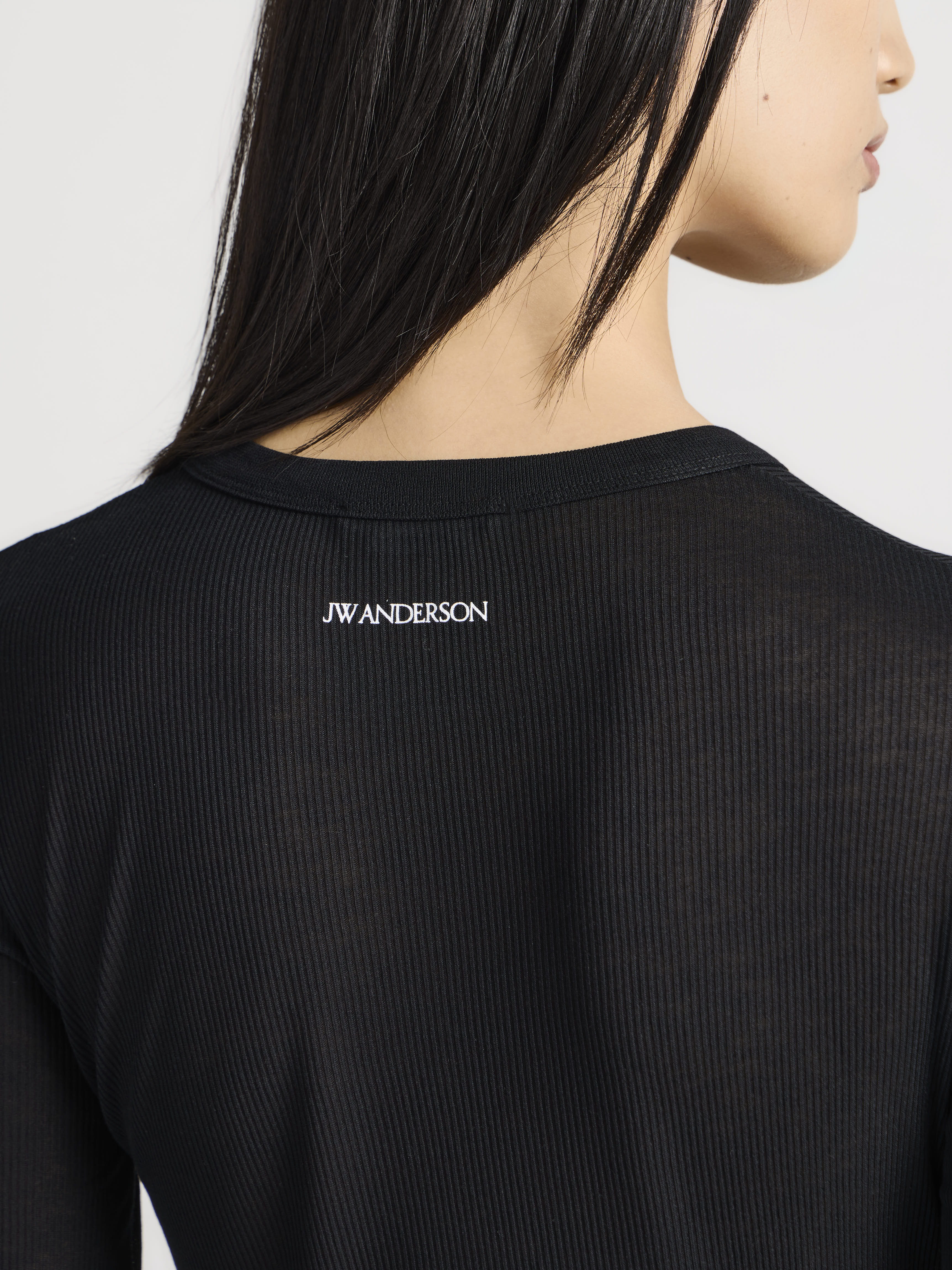 J.W.Anderson T-Shirts Long Sleeve Top Jersey Schwarz