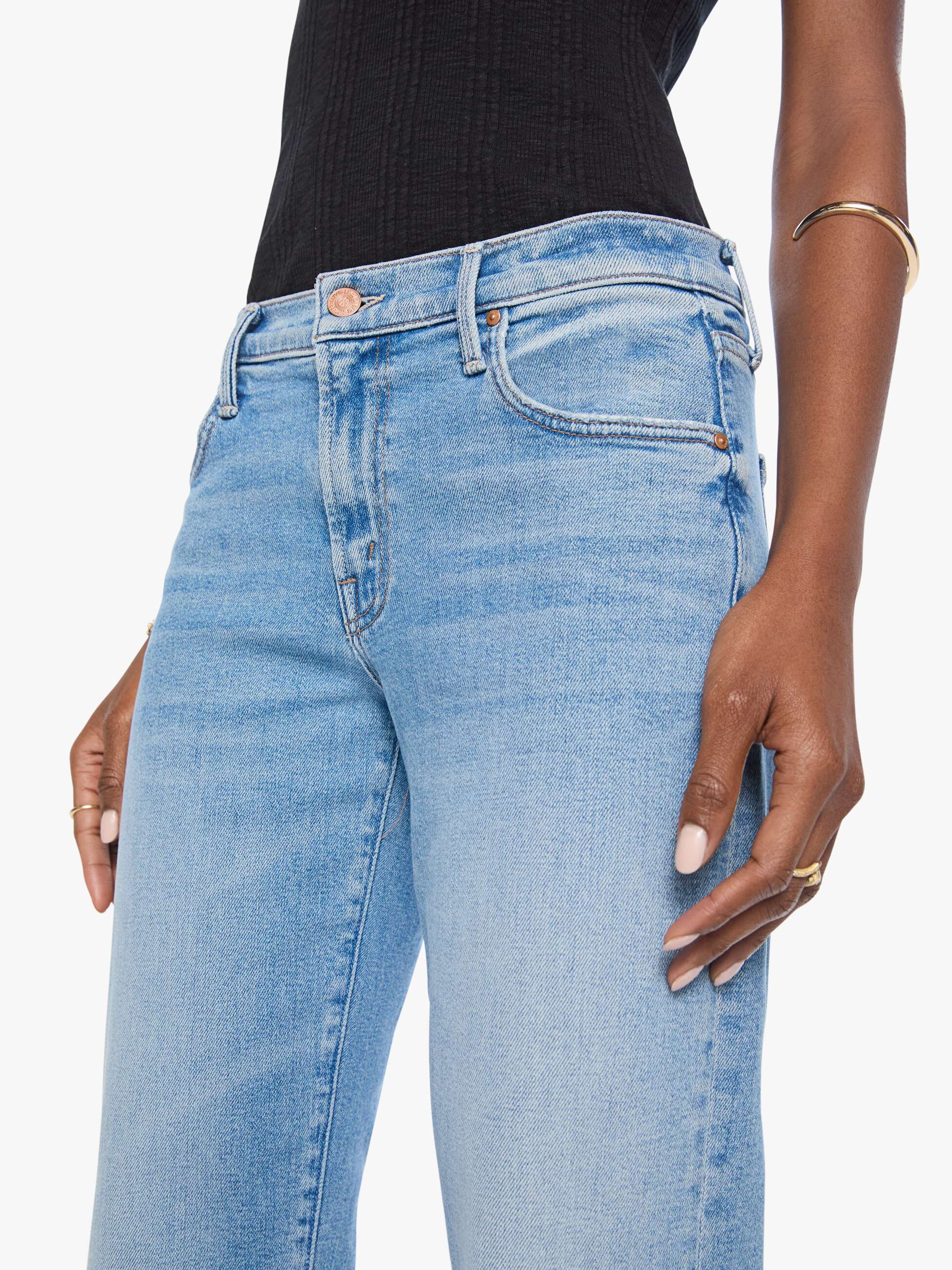 Mother The Spin Off Skimp Bootcut Jeans Saddle Up