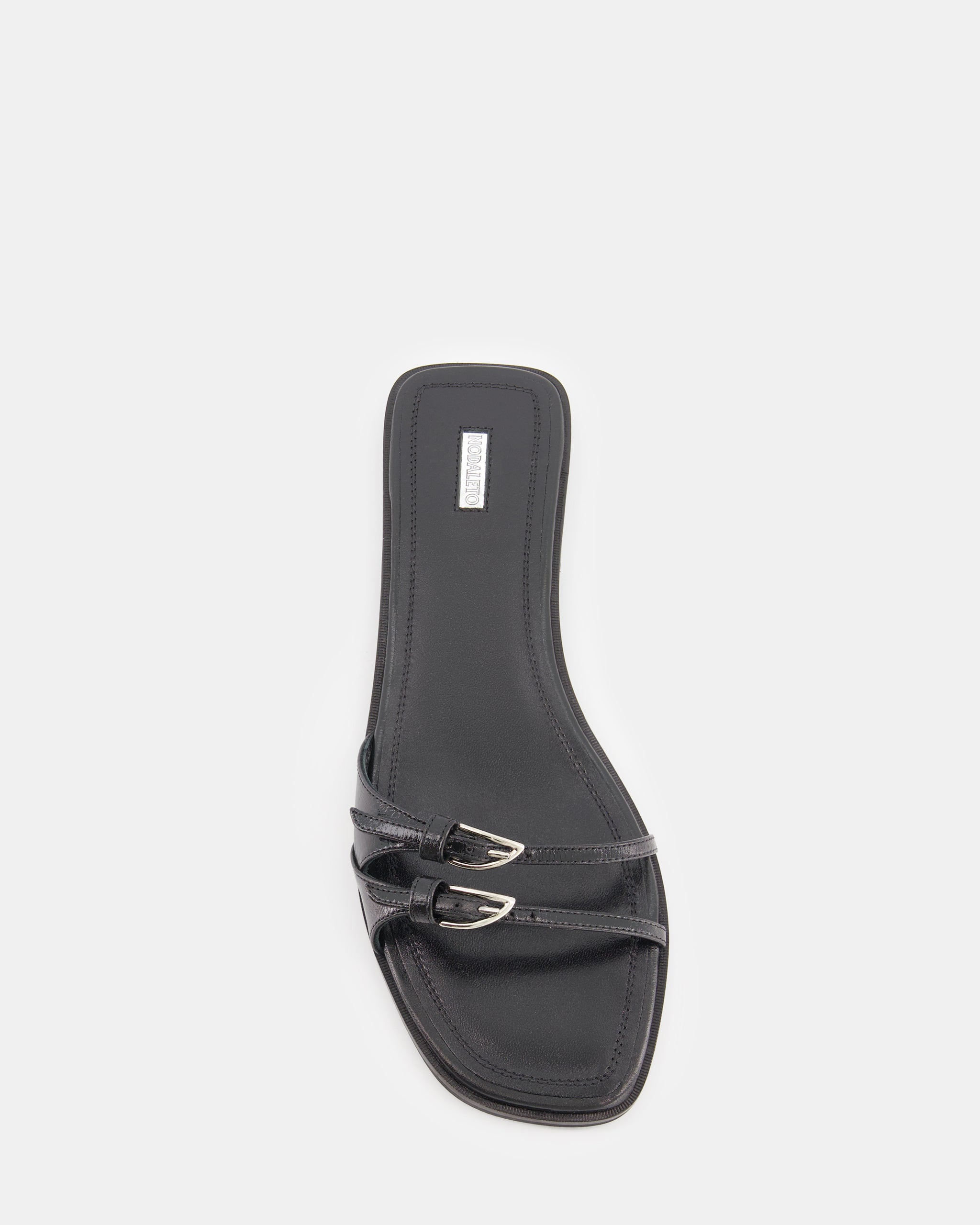 Nodaleto Nodstalgia Buckle 5 Sandalen Schwarz Crackle