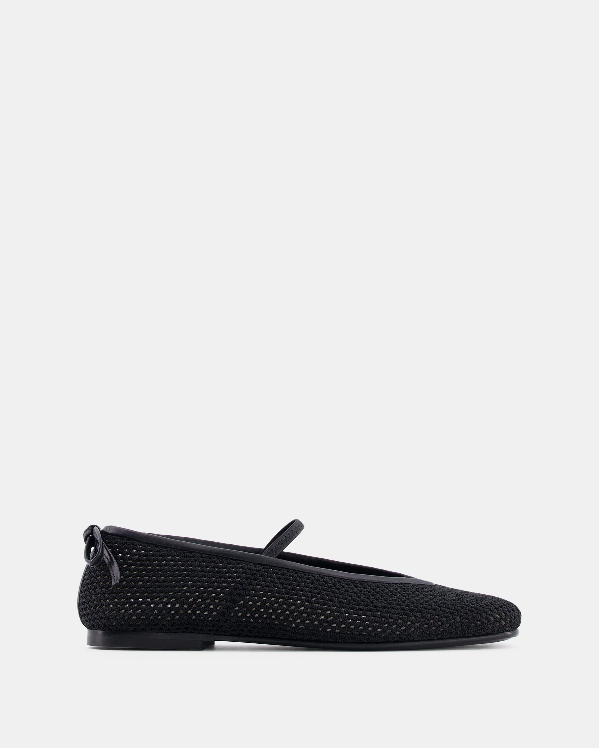 Nodaleto Bulla Node 5 Ballerina Black Crochet flach