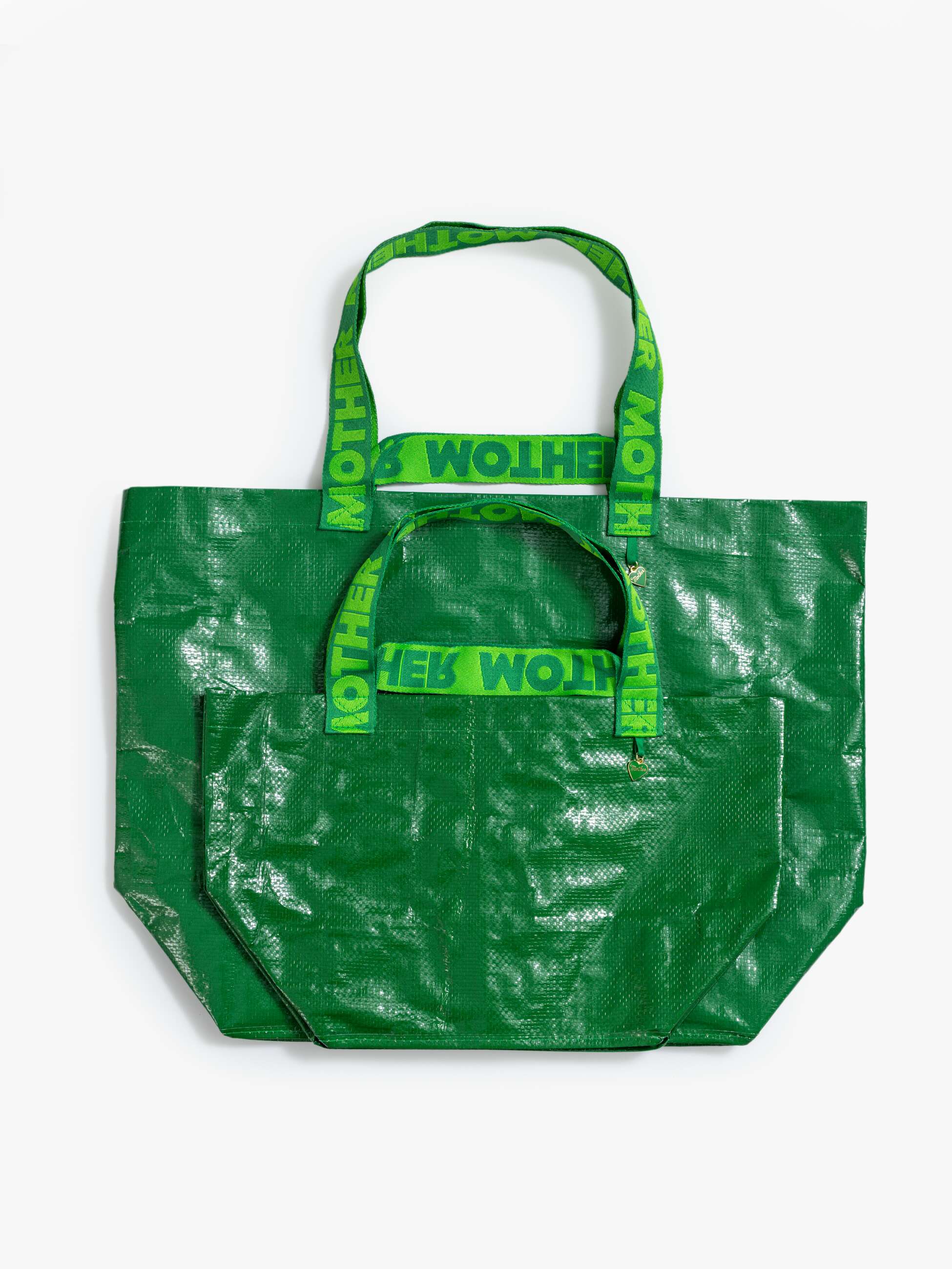 Mother The Shopping Bag Duo Tasche Kelly Green 2er-Set
