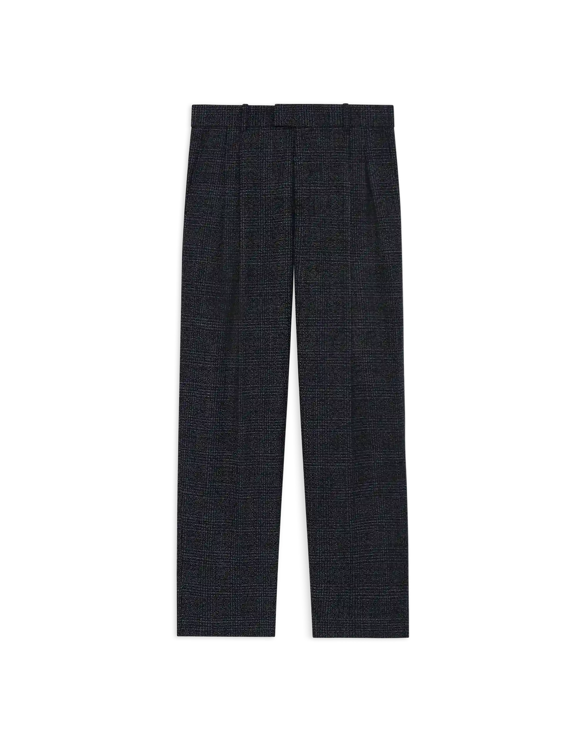 Drôle De Monsieur Pantalon Golfeur Laine Hose Navy Karo