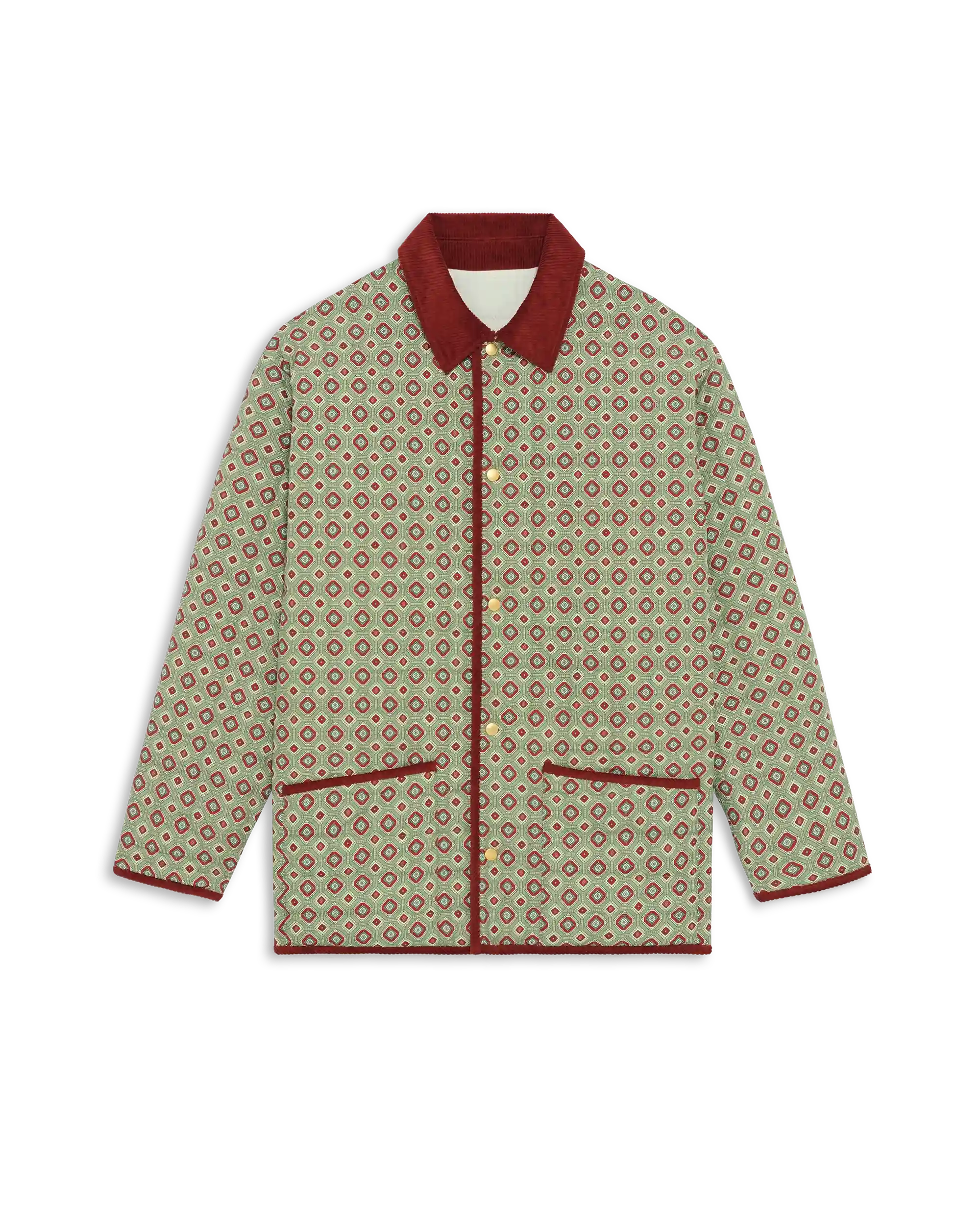 Drôle De Monsieur Veste Réversible Wendejacke offwhite Stepp
