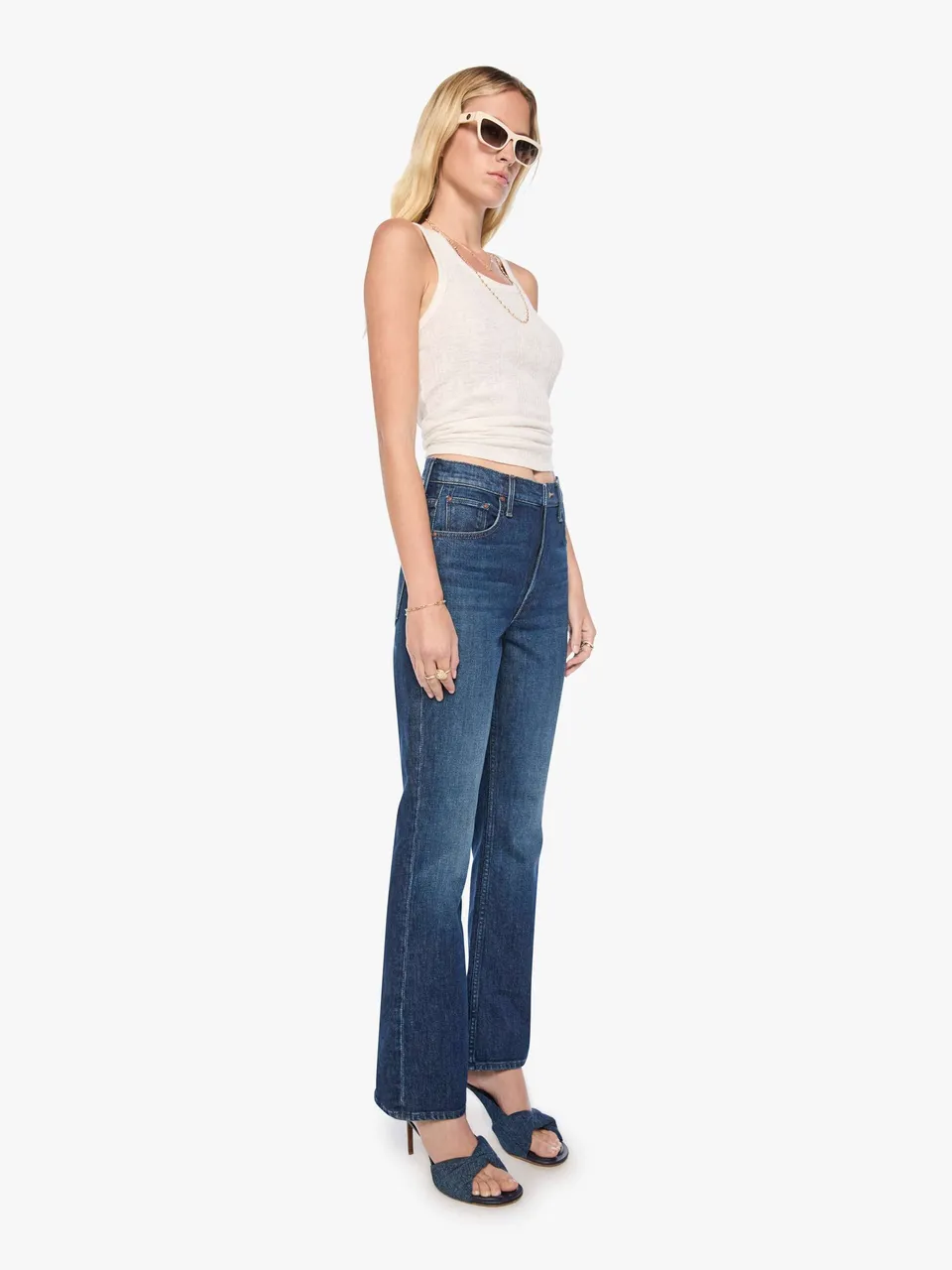 Mother The Scooter Skimp Jeans That Belongs In A Museum Blau