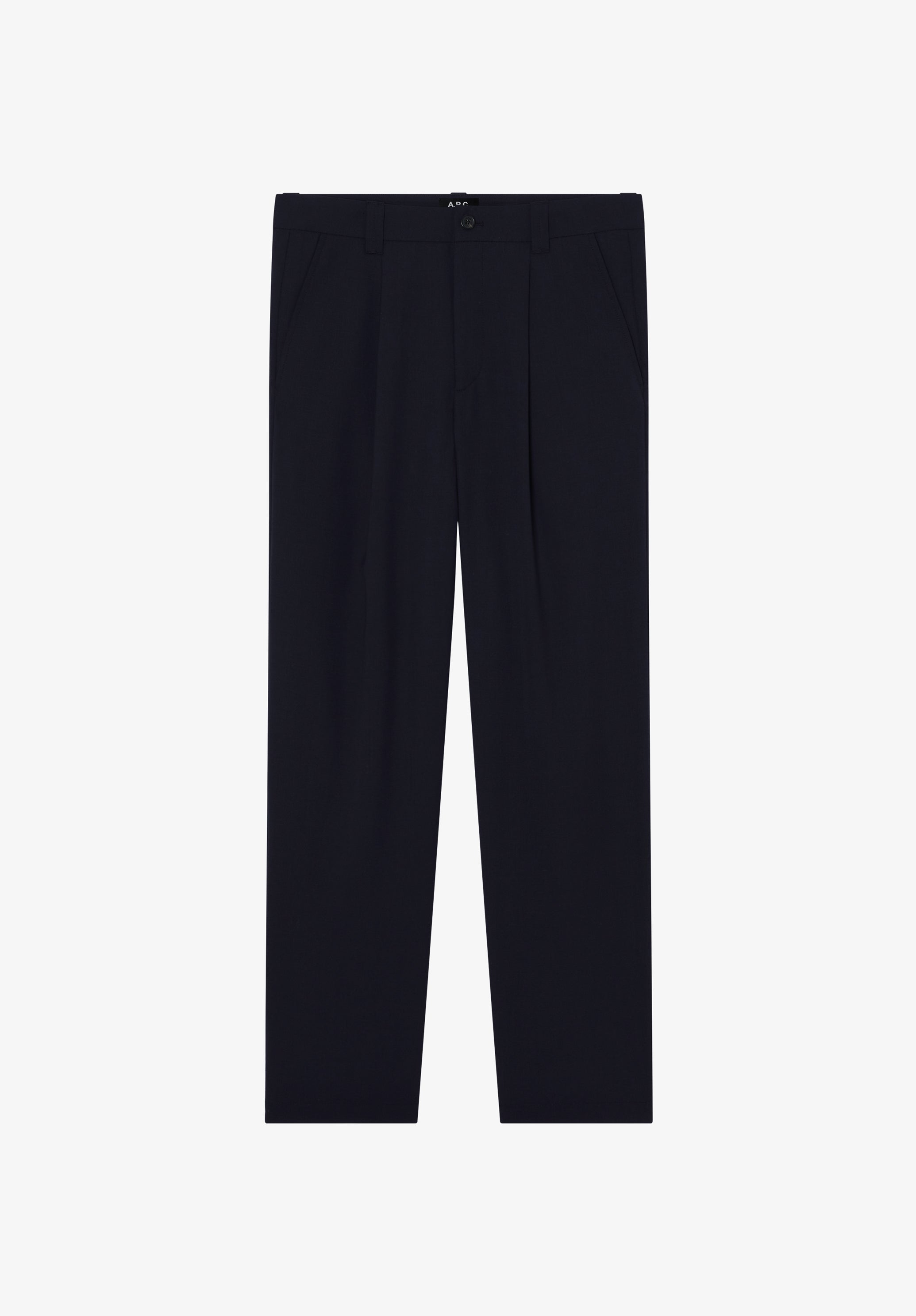 A.P.C. Barrel-Hose Canvas marineblau weit Gr. 44-54 recycelt