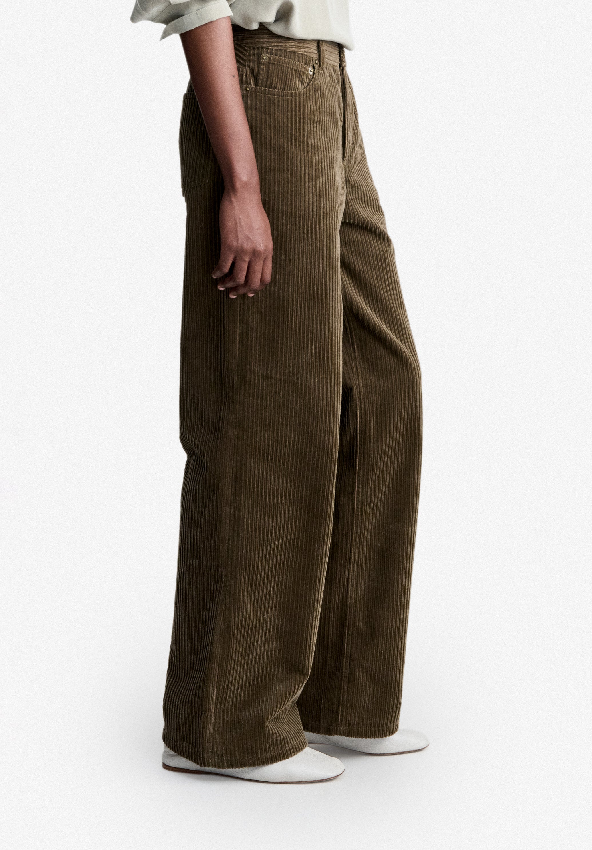 A.P.C. Jeans Elisabeth für Damen, weiter Schnitt mit Double Knee, mittelhoch