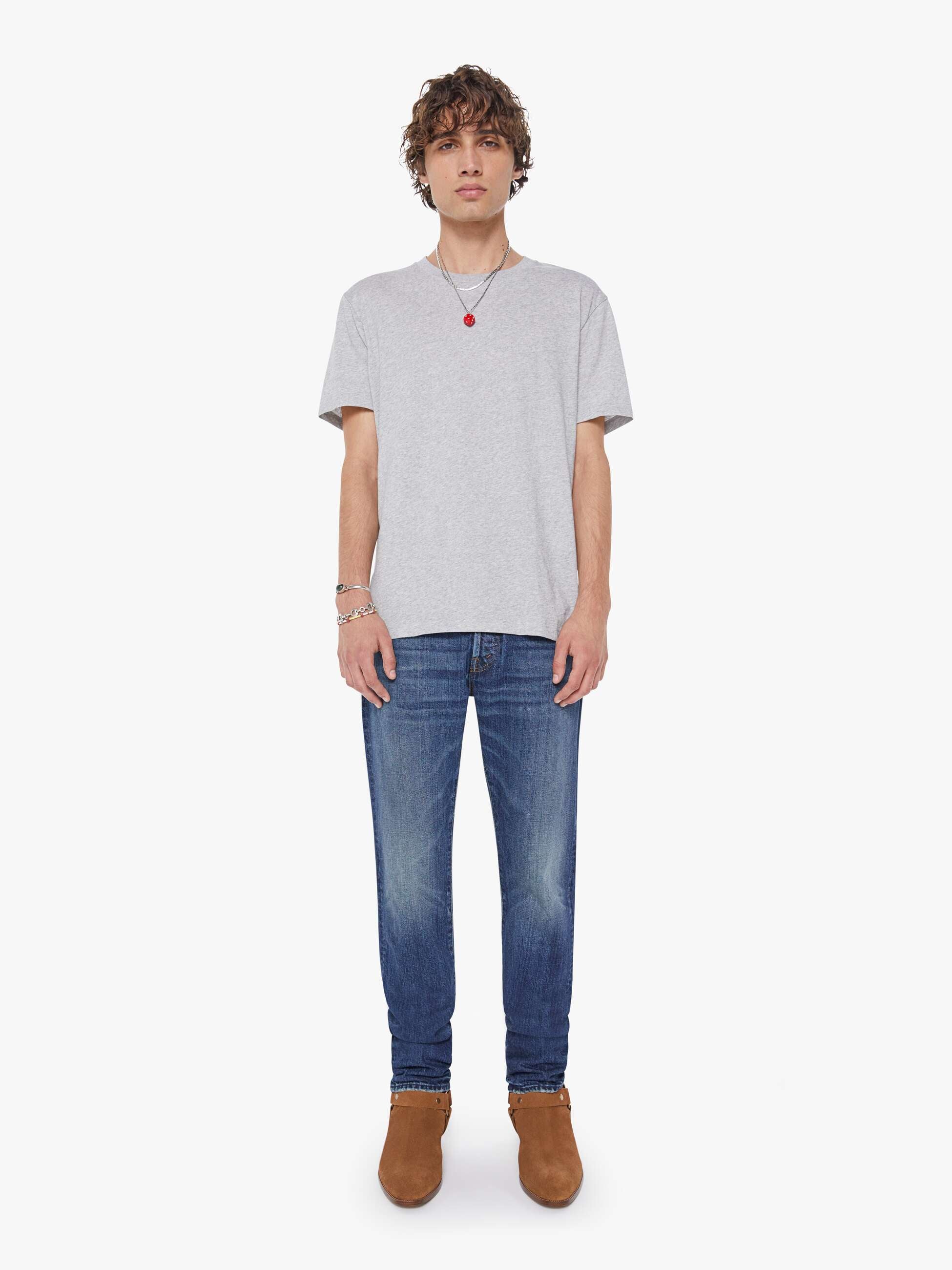 Mother The Neat Herren Jeans New Car Smell Mittelblau