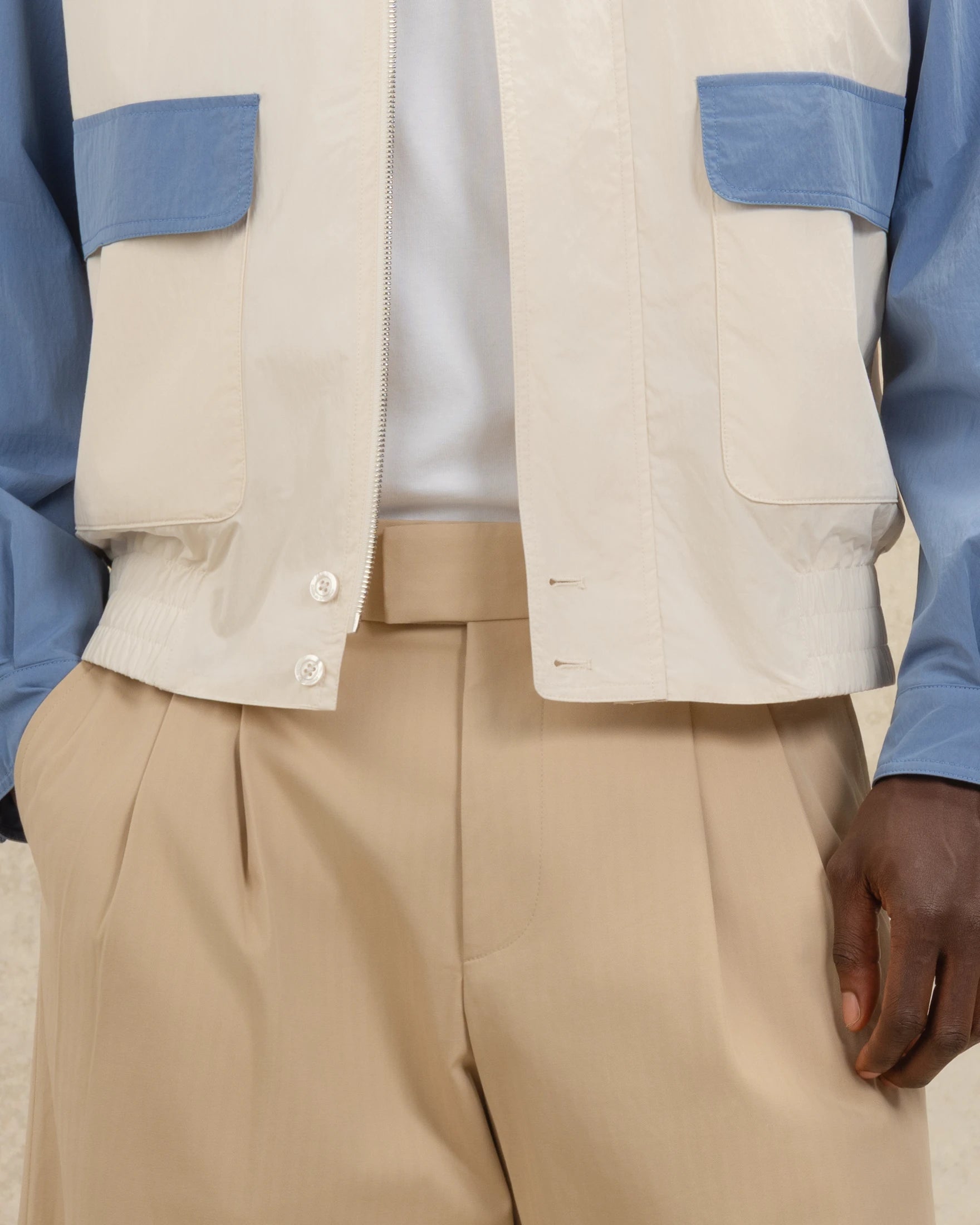 Drôle De Monsieur Outerwear K-JT275 Jacke Off-White Leicht