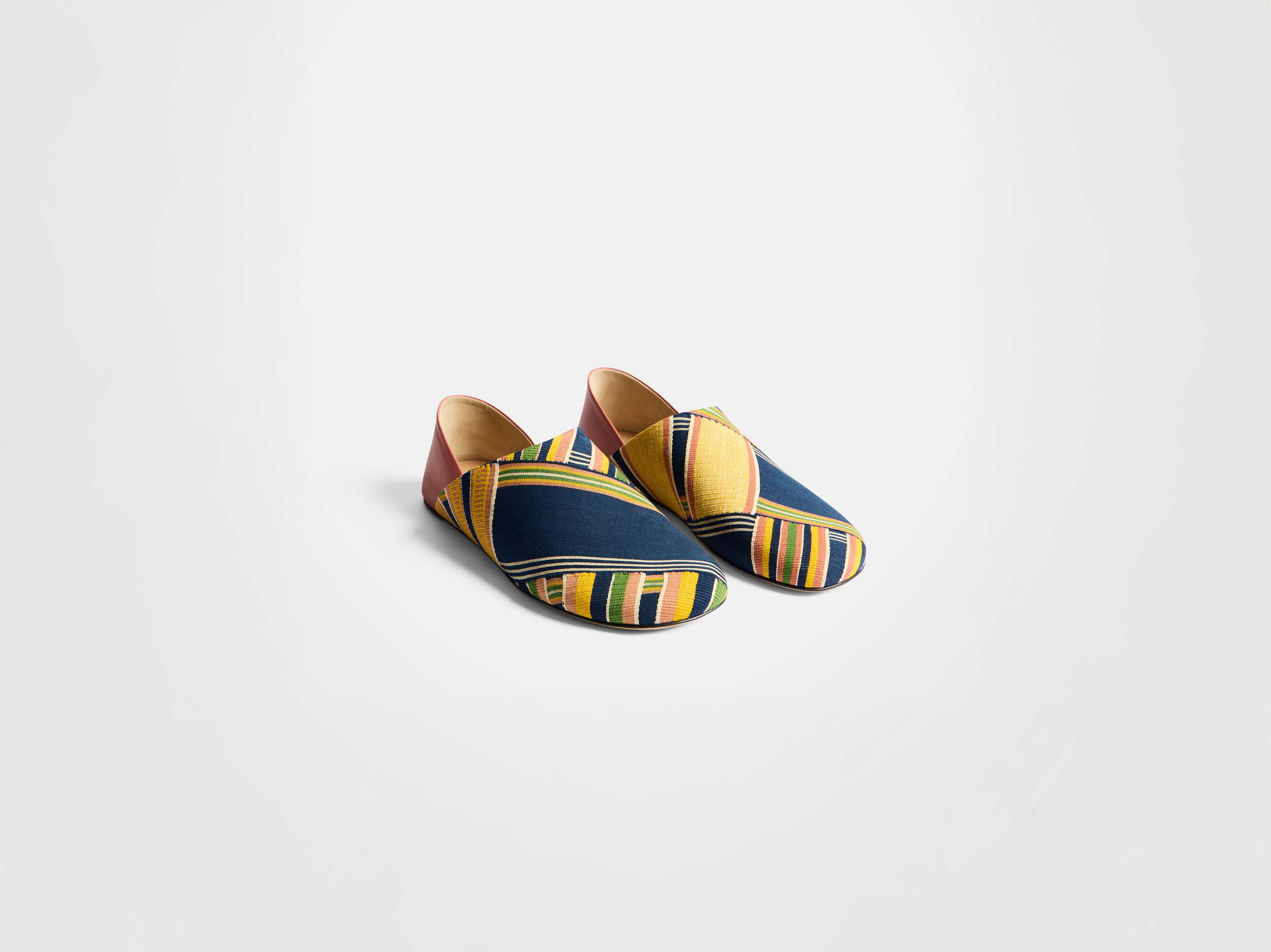 J.W.Anderson Slipper Mules Pantoletten Pink Multi Jacquard