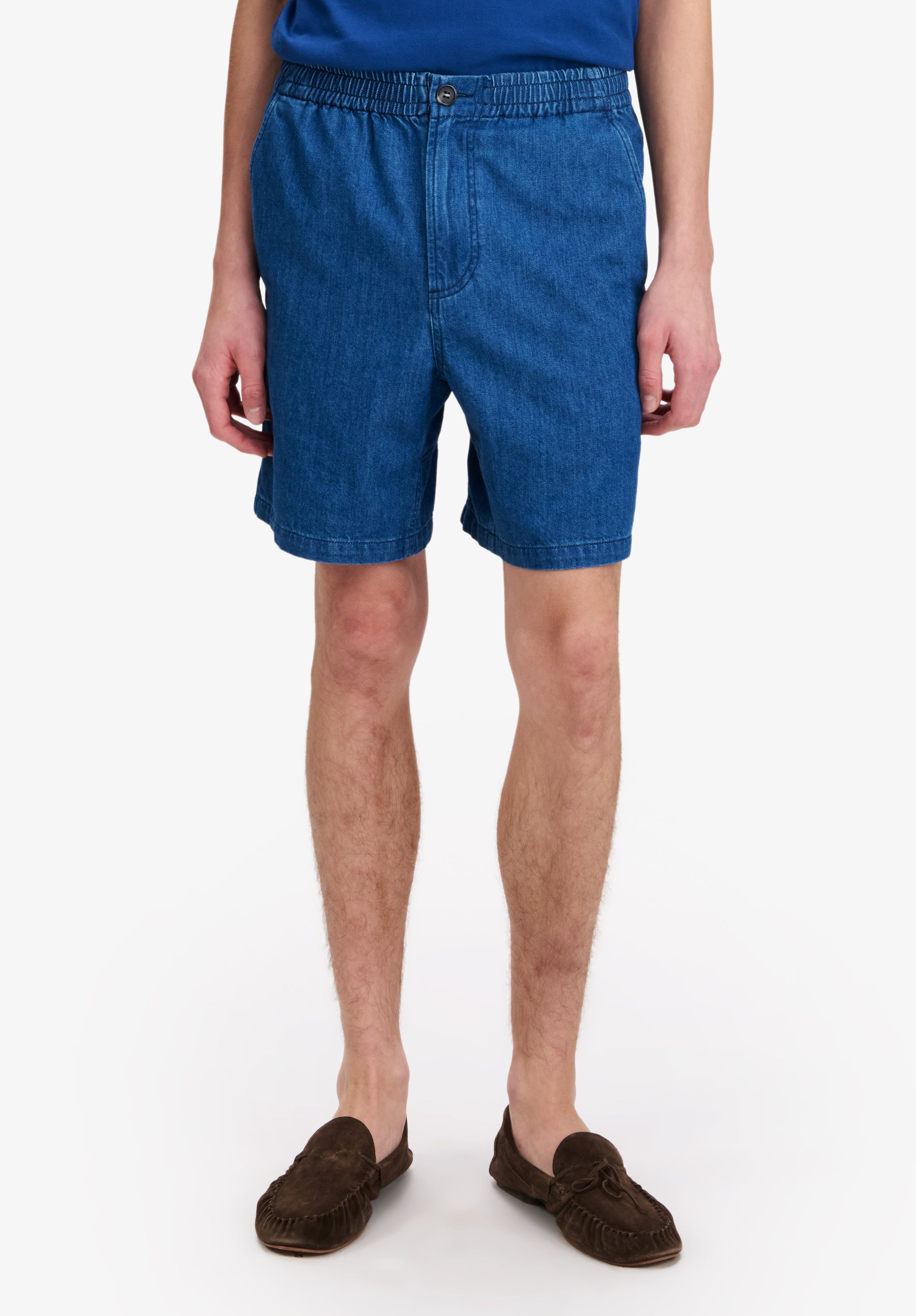 A.P.C. Norris Shorts Bermuda Blau Gr M