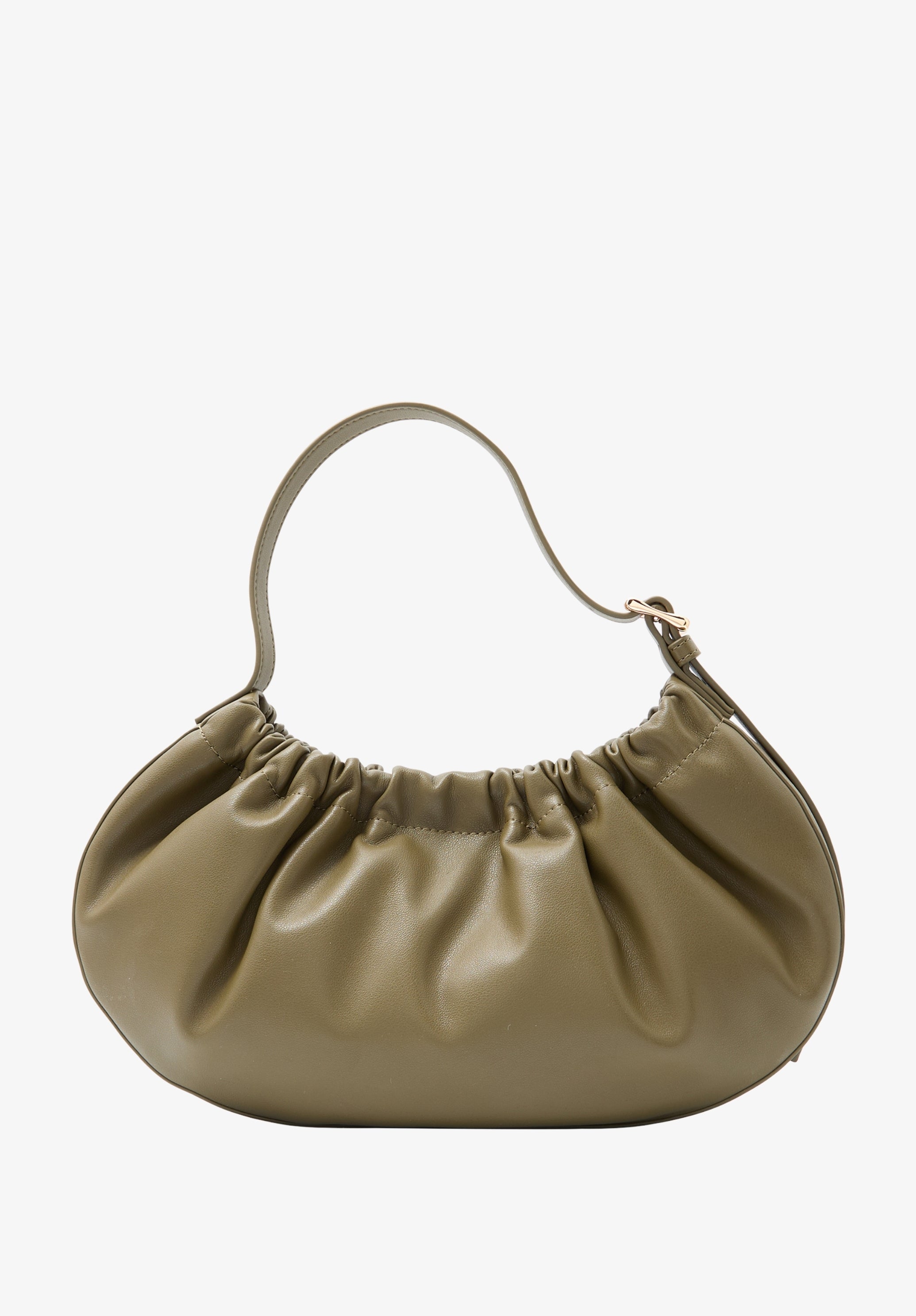 A.P.C. Ninon Hoop Schultertasche TU grün Lederoptik