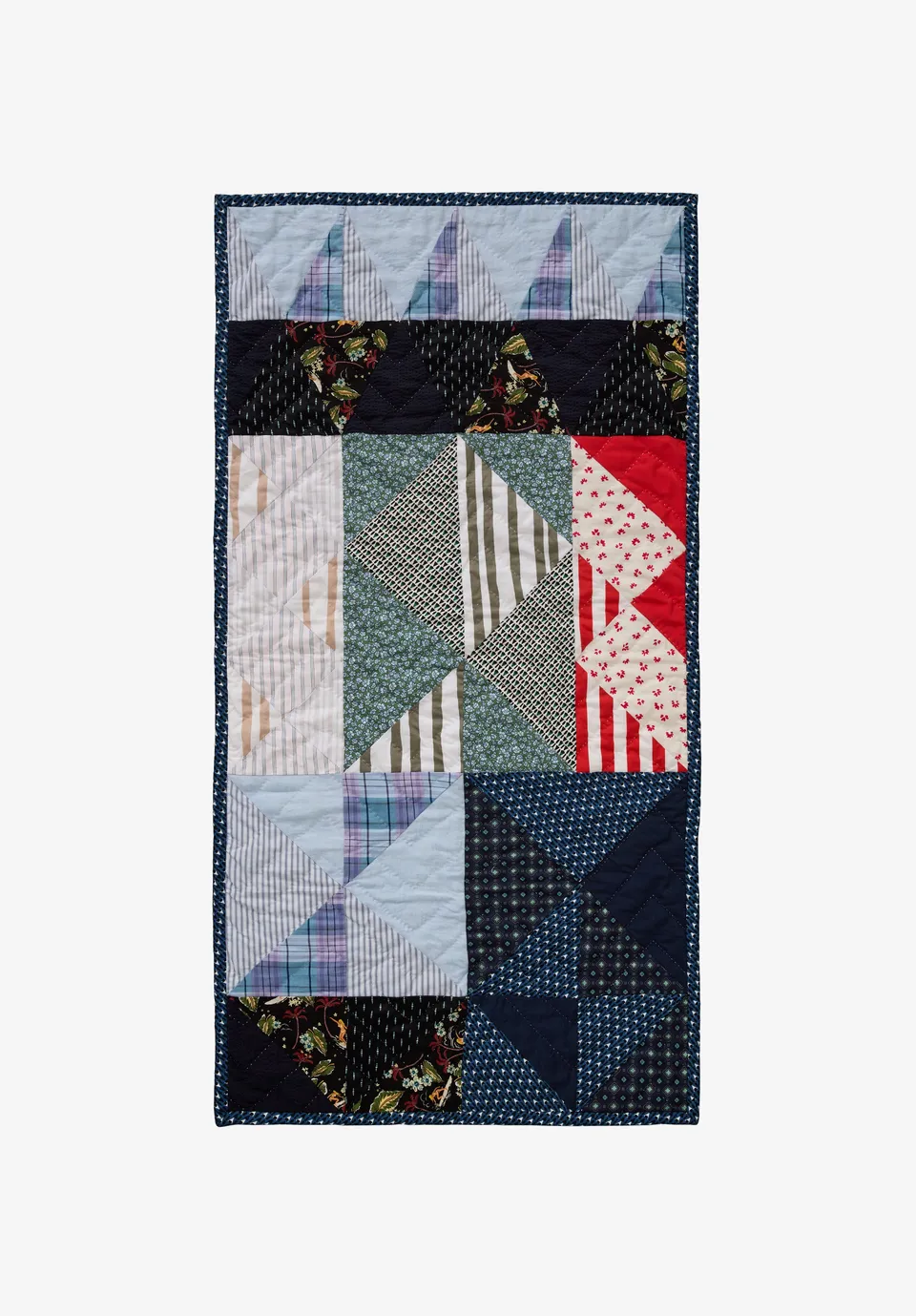A.P.C. Danny Quilt Patchwork schwarz-weiß