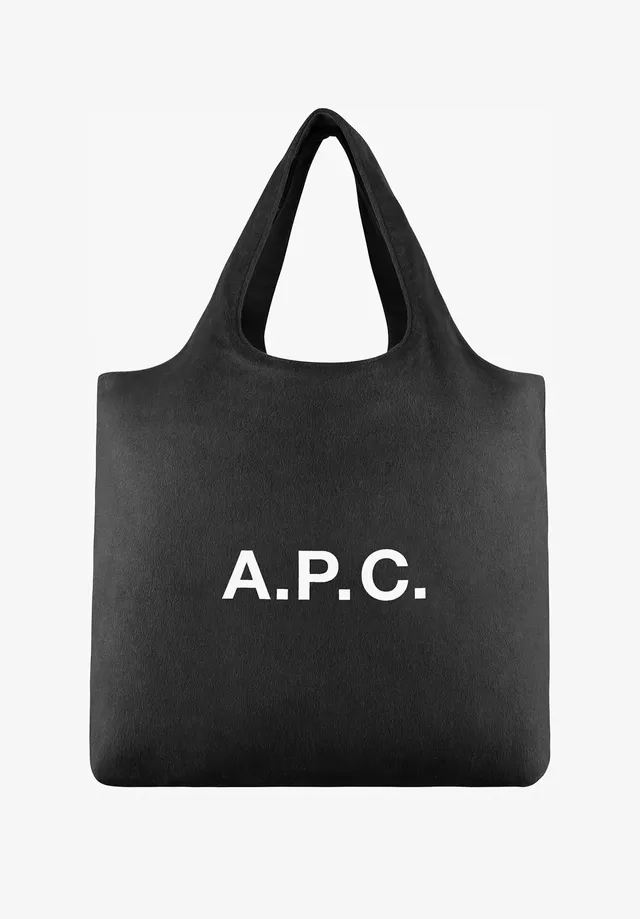A.P.C. Ninon Stoffbeutel TU weiß Logo