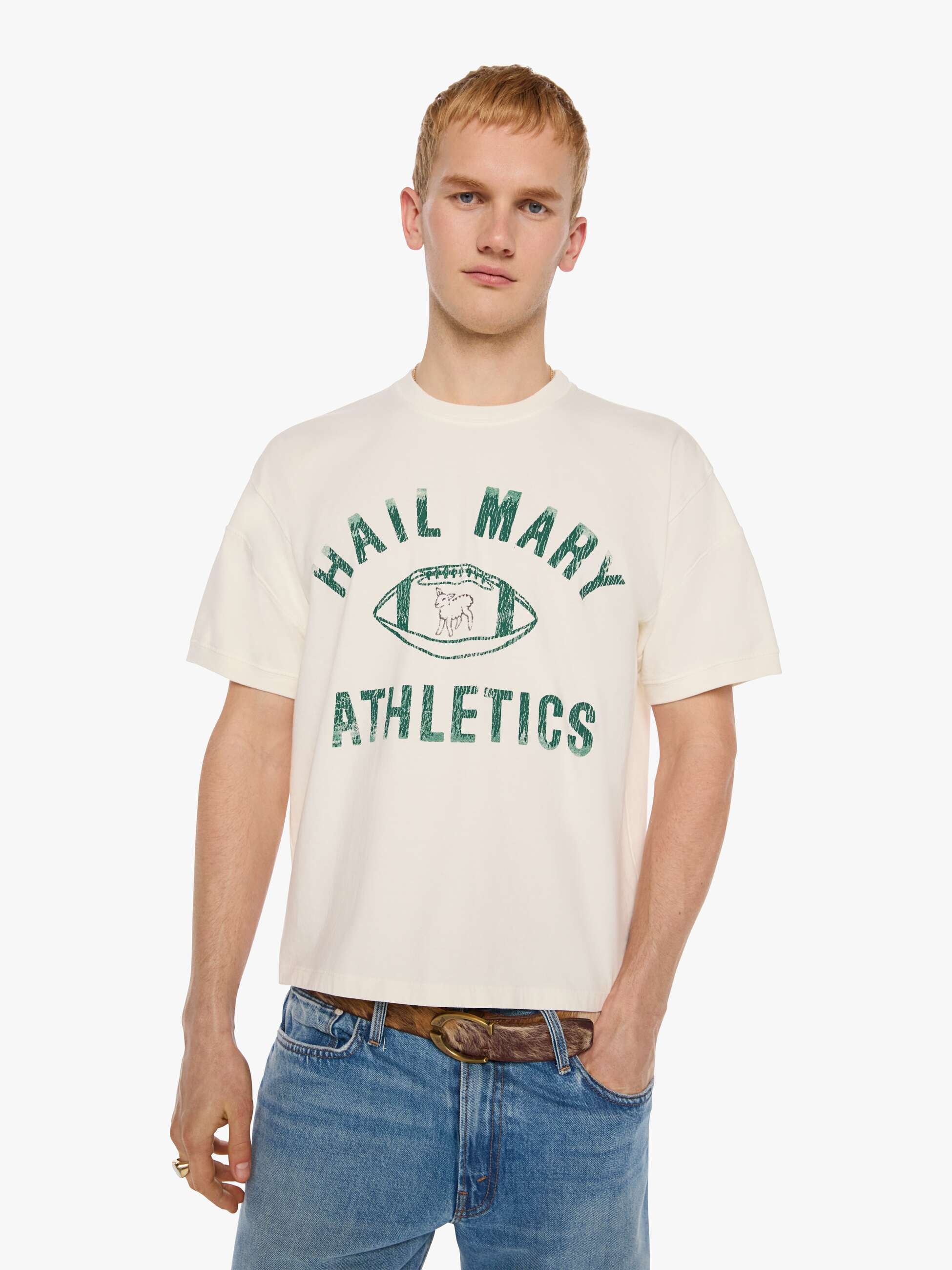 Mother Tees The Sport Coop T-Shirt Hail Mary Weiss