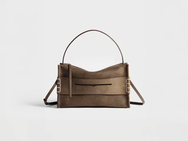 J.W.Anderson Bags Medium Loafer Bag Taupe Kalbsleder