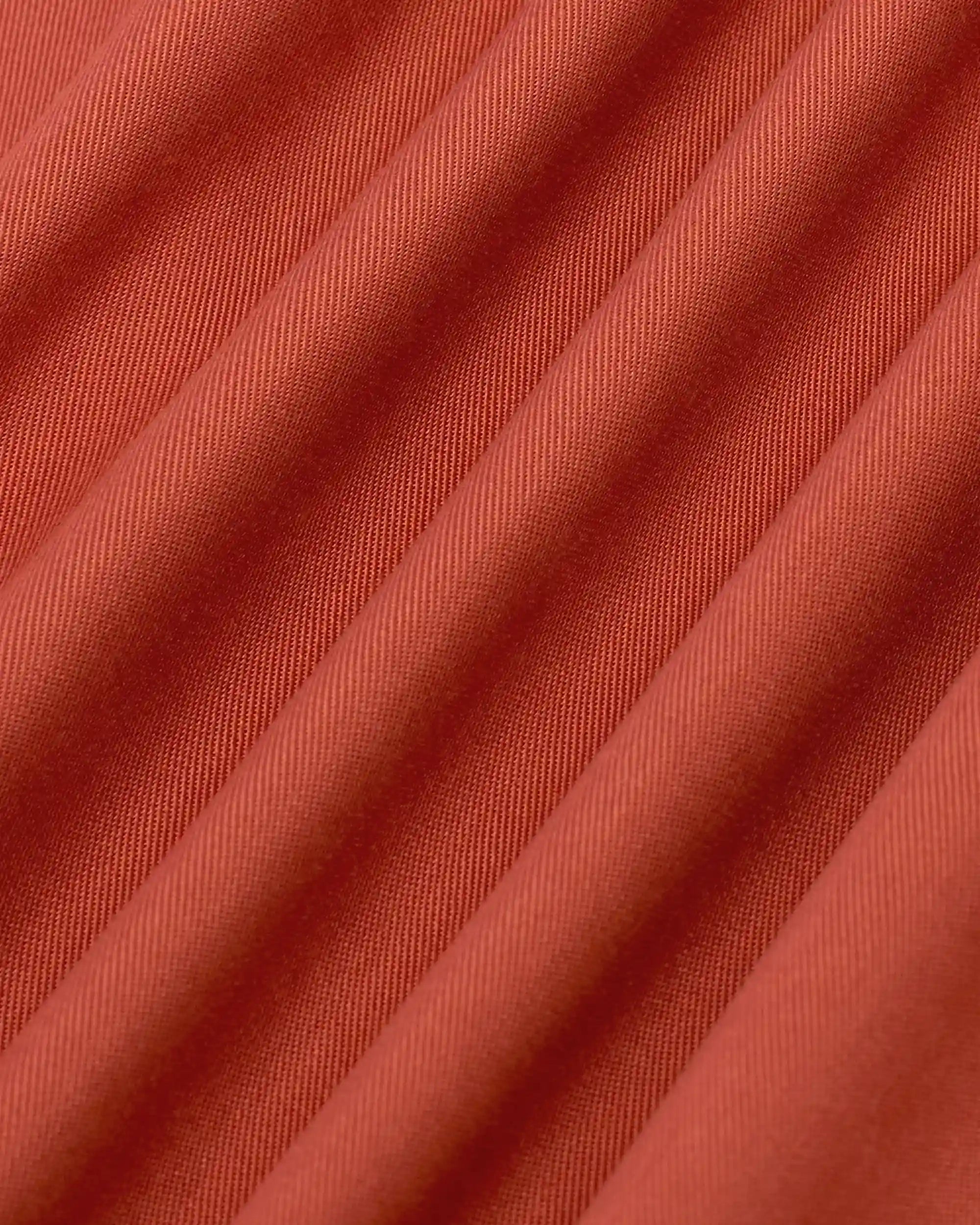 Drôle De Monsieur Chemise Brodée Danseurs Hemd Brick Tencel