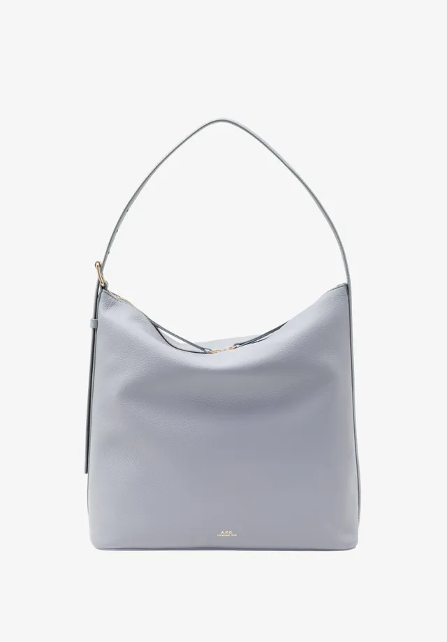 A.P.C. Vera Tasche TU blau Leder 28x32 cm