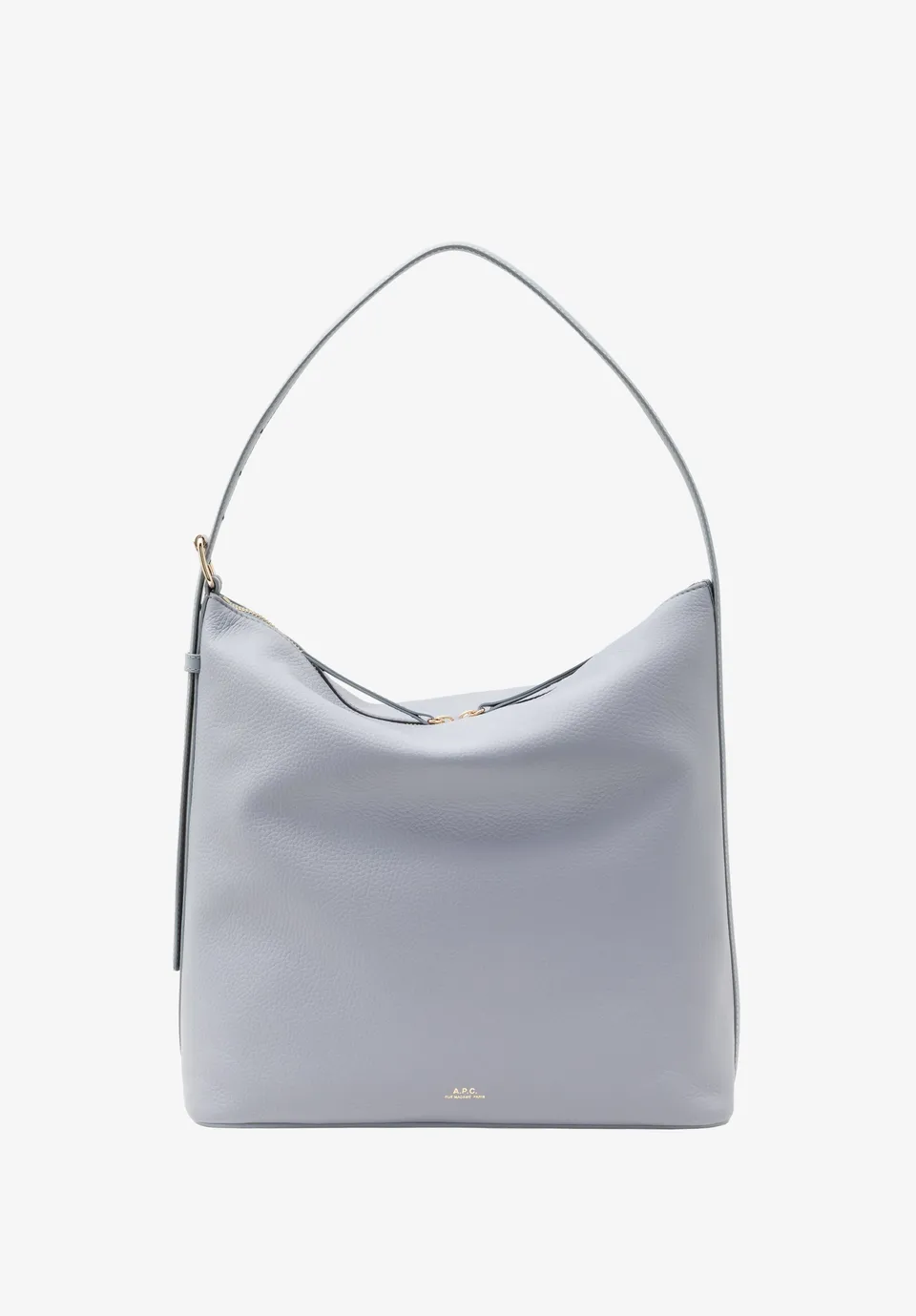 A.P.C. Vera Tasche TU blau Leder 28x32 cm