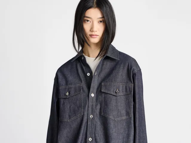 J.W.Anderson Denim Overshirt Jeanshemd Indigo Raw Denim