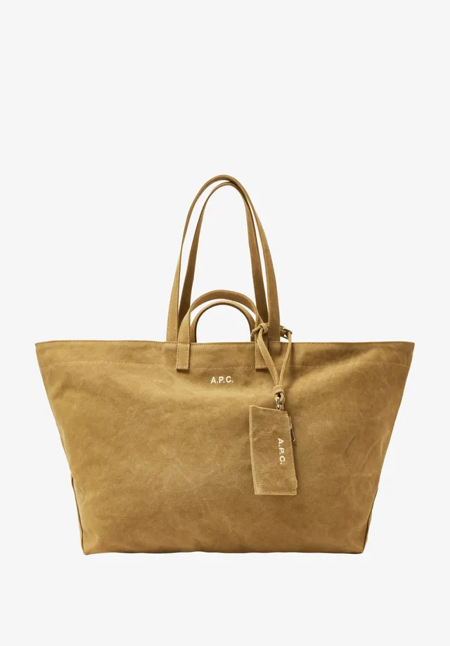 A.P.C. Drummer Toile Tasche beige Canvas 78x35cm
