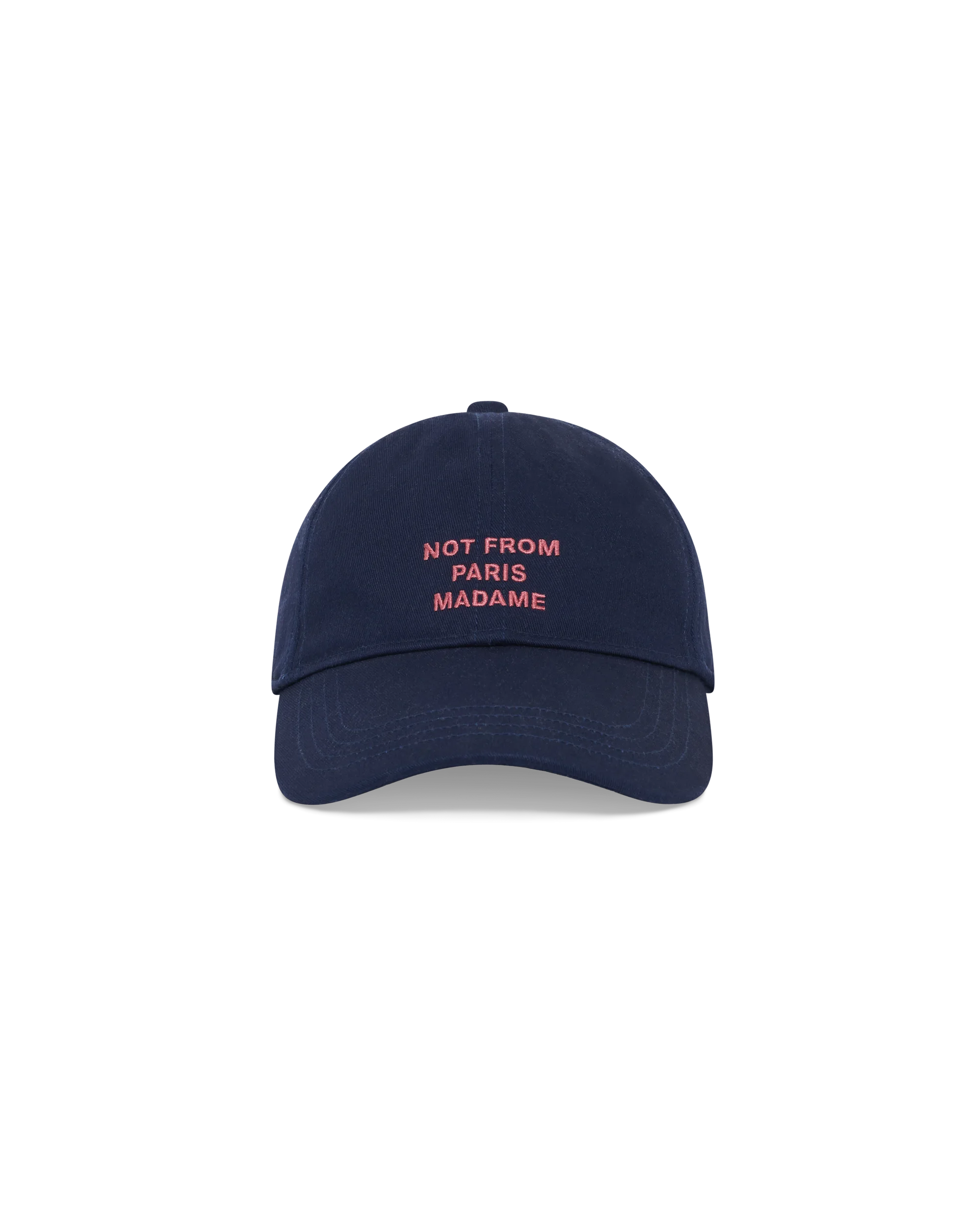 Drôle De Monsieur Slogan Cap Cap Navy OS Baumwolle