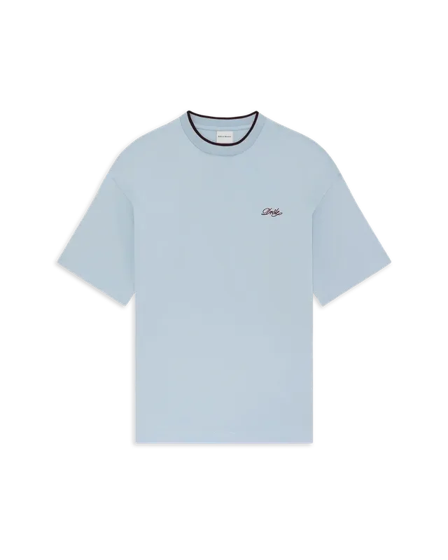 Drôle De Monsieur T-Shirt Drôle Belissima T-Shirt hellblau Baumwolle